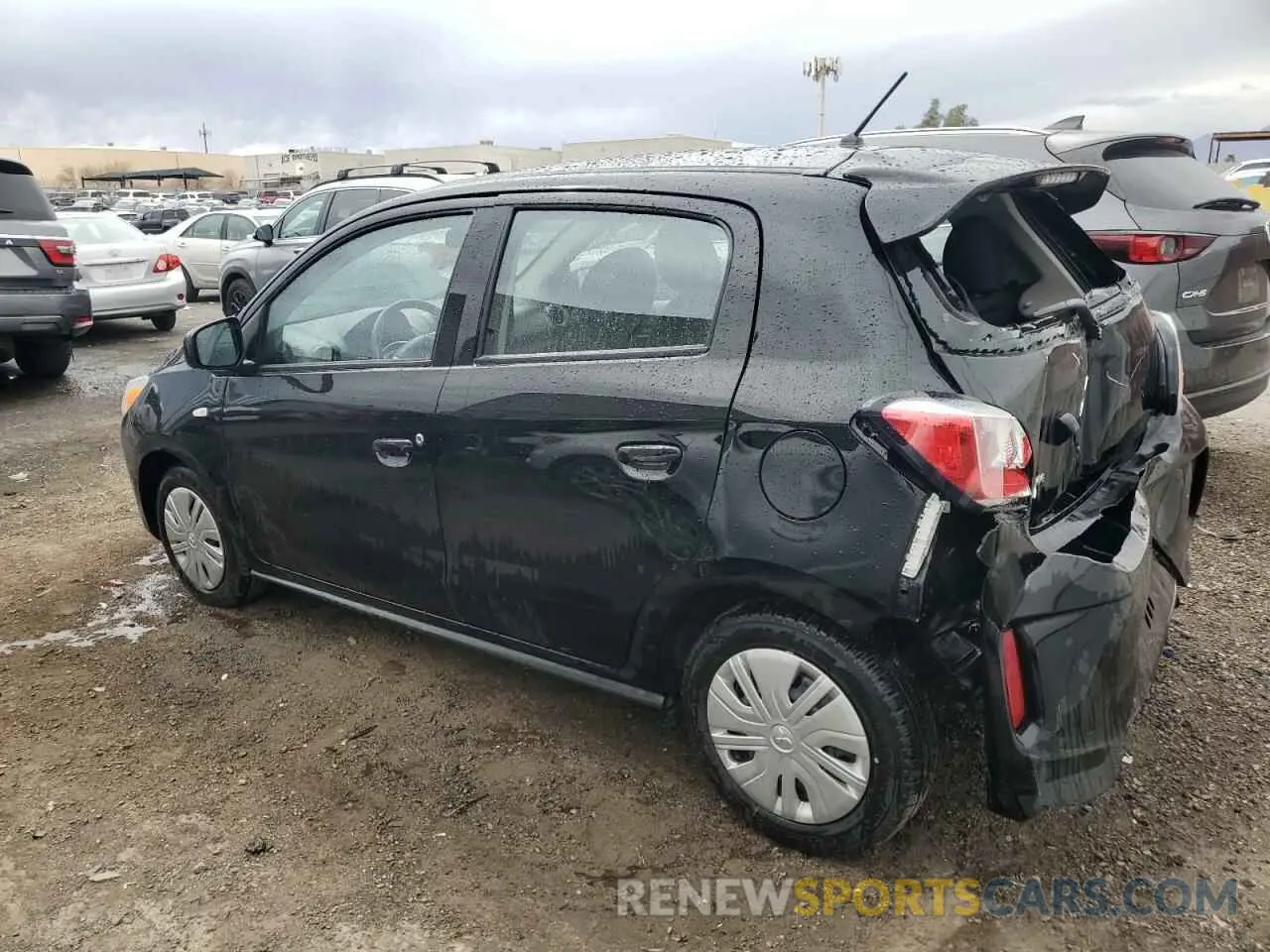 2 Photograph of a damaged car ML32AUHJ4RH019288 MITSUBISHI MIRAGE 2024