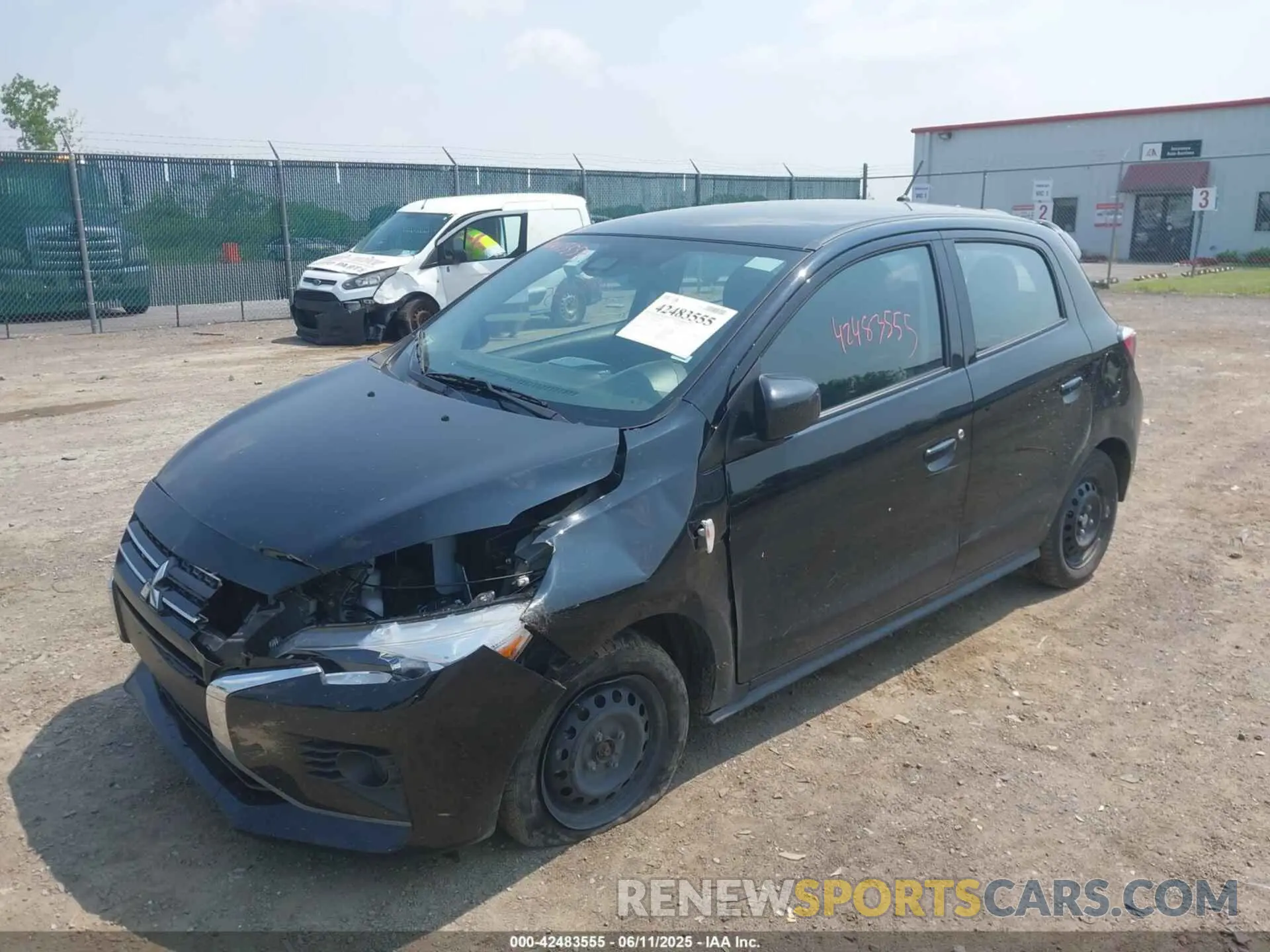 2 Фотография поврежденного автомобиля ML32AUHJ4RH019873 MITSUBISHI MIRAGE 2024