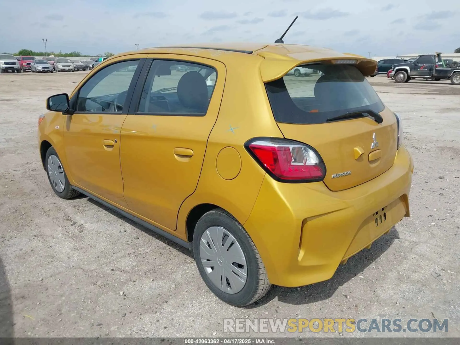 3 Фотография поврежденного автомобиля ML32AUHJ4RH022434 MITSUBISHI MIRAGE 2024