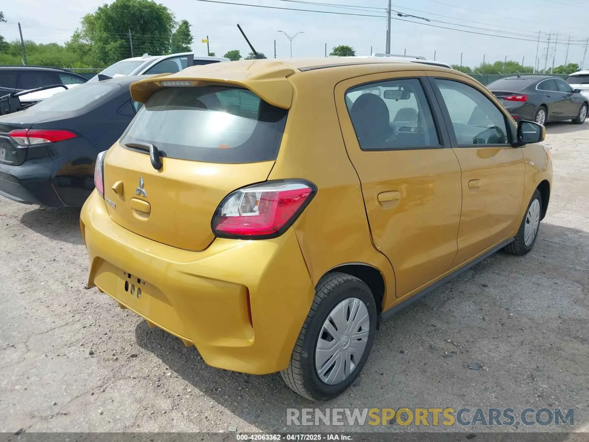 4 Фотография поврежденного автомобиля ML32AUHJ4RH022434 MITSUBISHI MIRAGE 2024