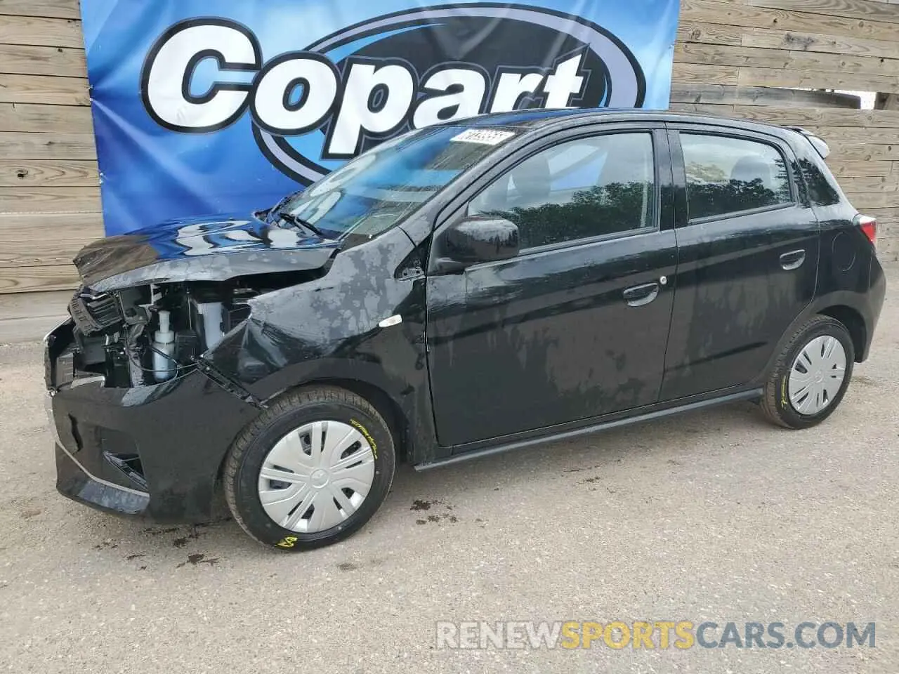 1 Photograph of a damaged car ML32AUHJ4RH025415 MITSUBISHI MIRAGE 2024