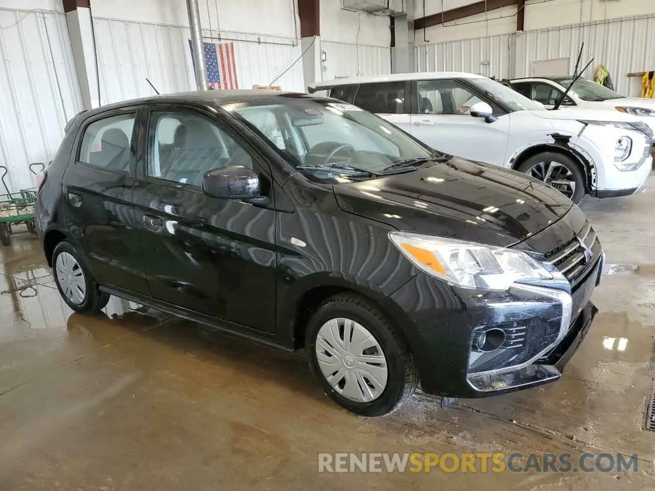 4 Фотография поврежденного автомобиля ML32AUHJ4RH032641 MITSUBISHI MIRAGE 2024