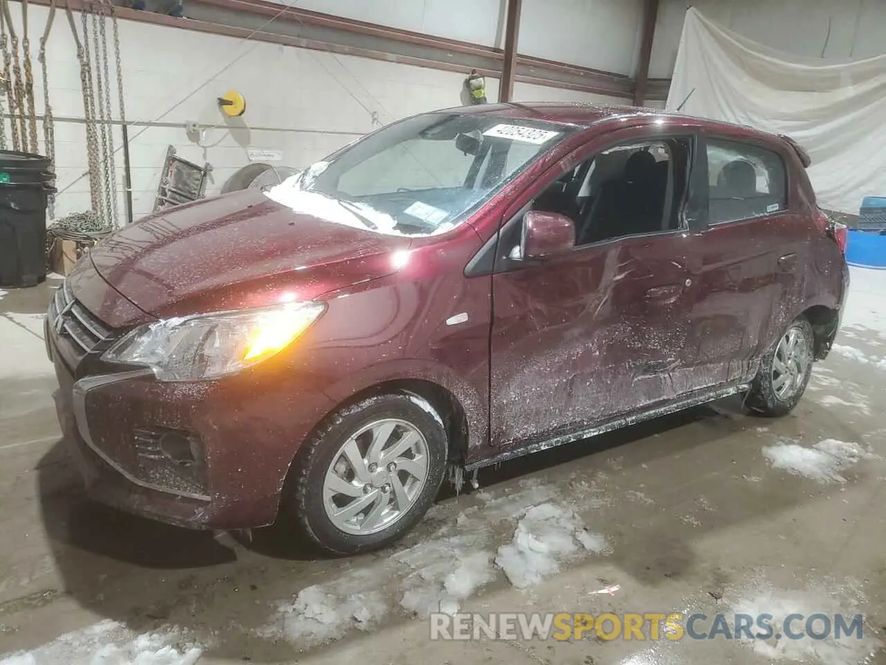 1 Photograph of a damaged car ML32AUHJ5RH004461 MITSUBISHI MIRAGE 2024