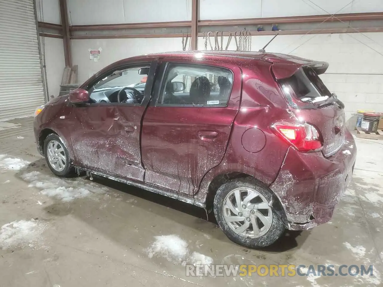 2 Photograph of a damaged car ML32AUHJ5RH004461 MITSUBISHI MIRAGE 2024