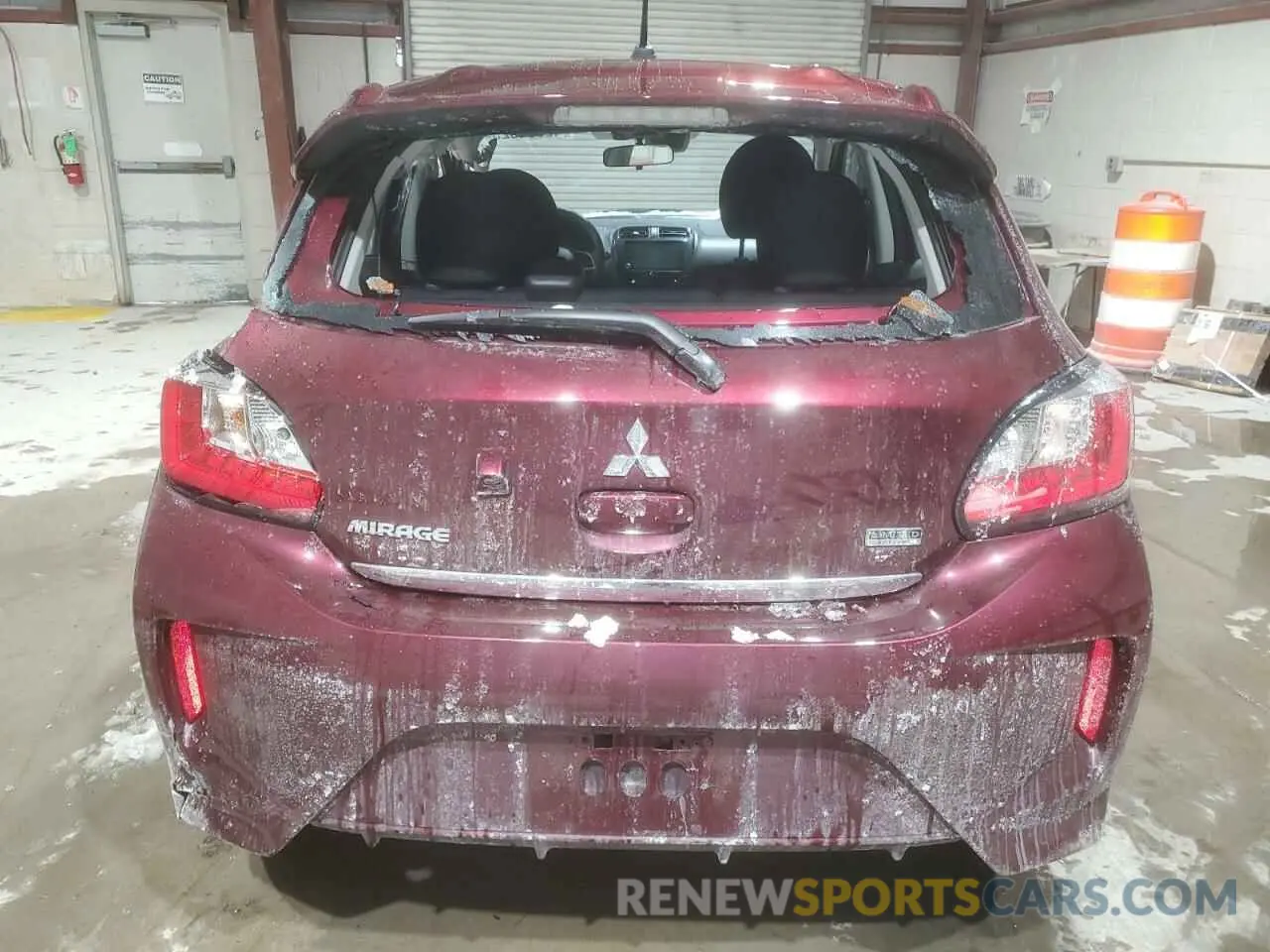 6 Photograph of a damaged car ML32AUHJ5RH004461 MITSUBISHI MIRAGE 2024