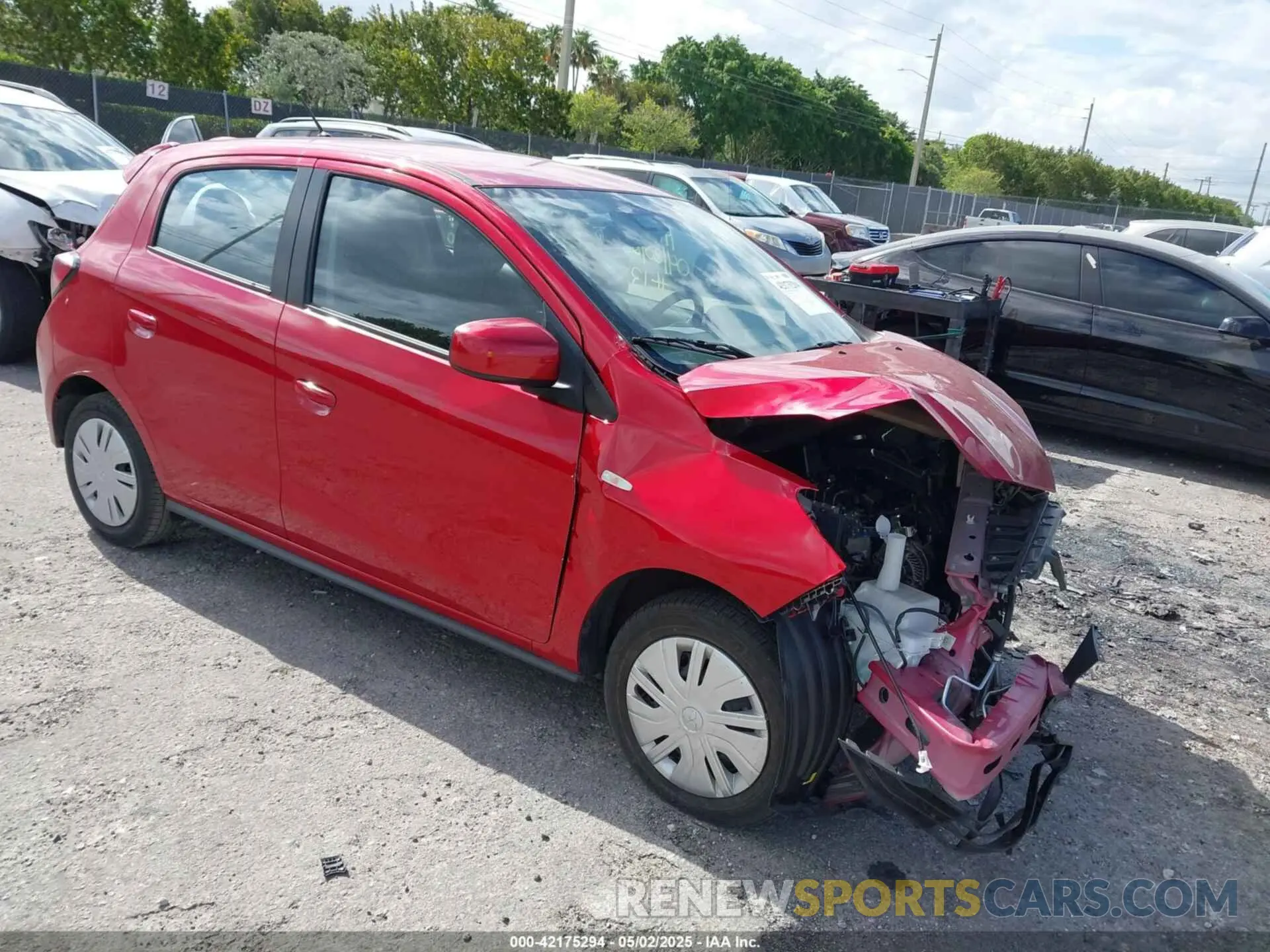 1 Фотография поврежденного автомобиля ML32AUHJ5RH005593 MITSUBISHI MIRAGE 2024