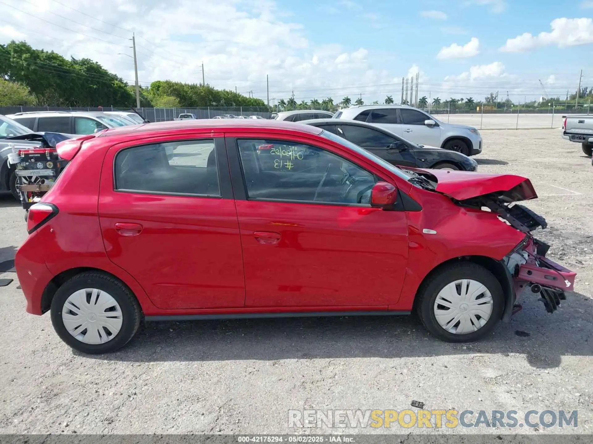 14 Фотография поврежденного автомобиля ML32AUHJ5RH005593 MITSUBISHI MIRAGE 2024