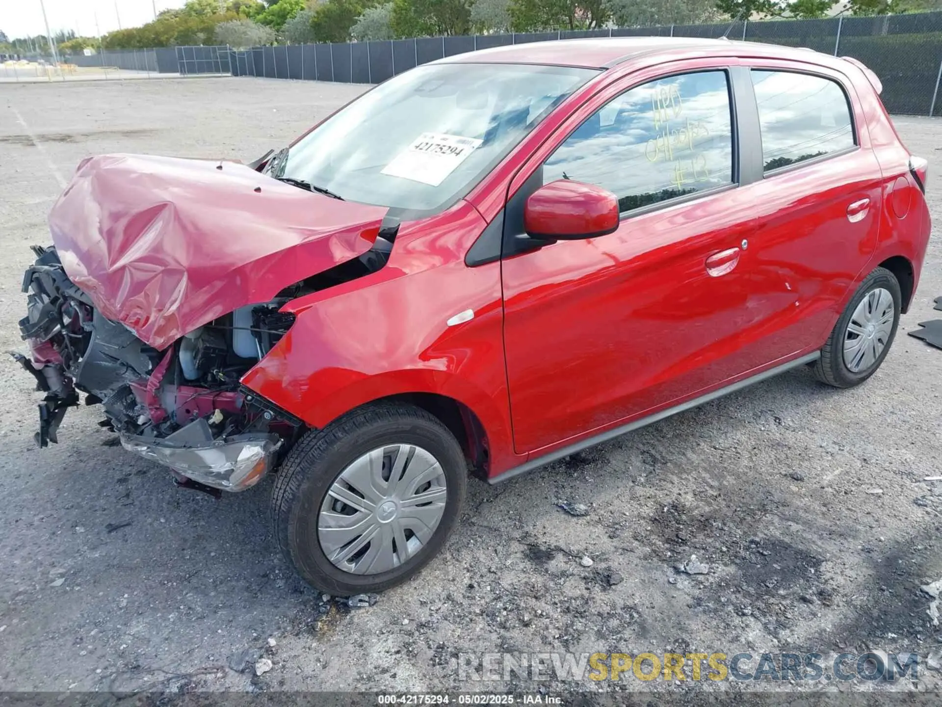 2 Фотография поврежденного автомобиля ML32AUHJ5RH005593 MITSUBISHI MIRAGE 2024
