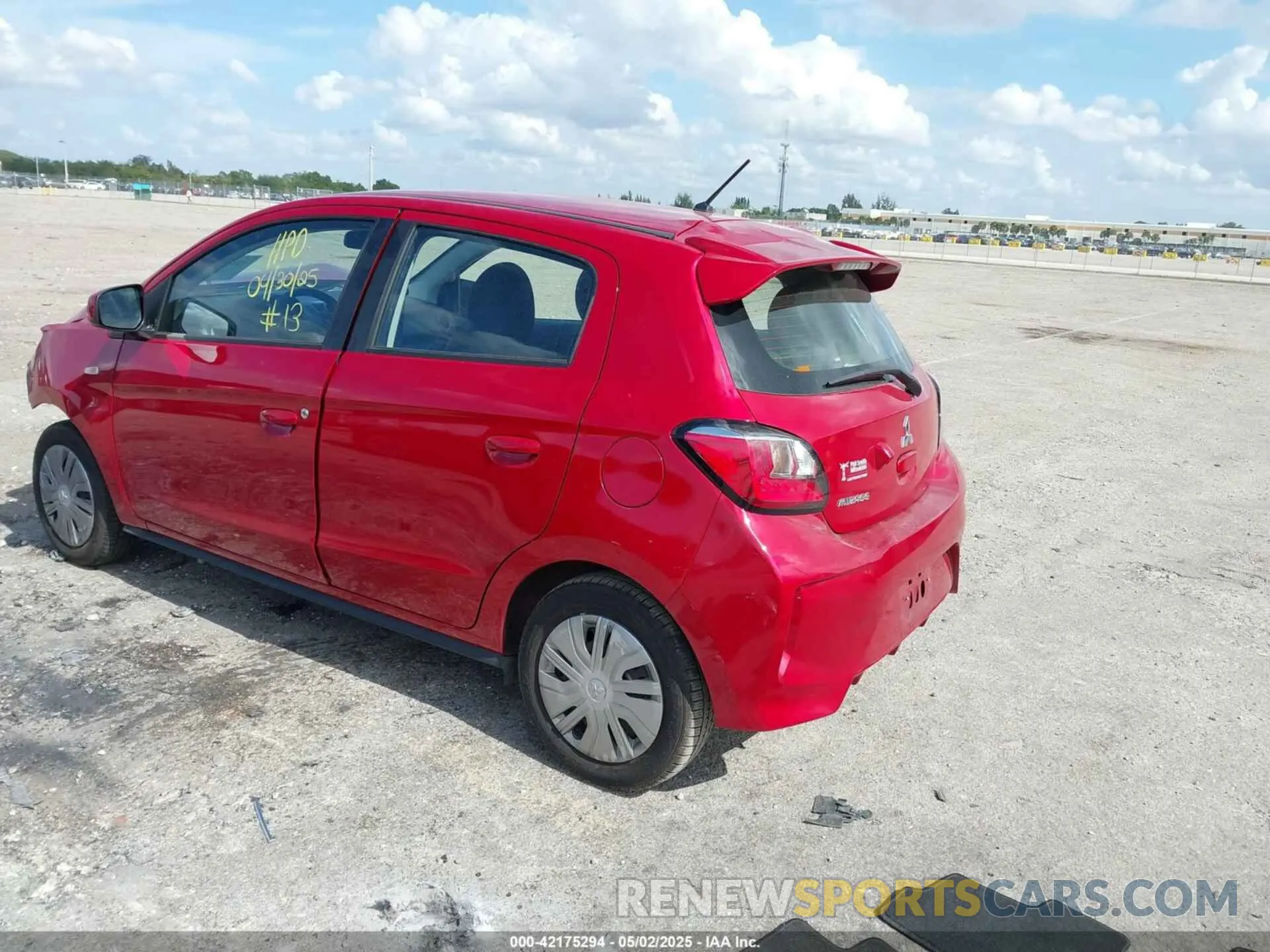 3 Фотография поврежденного автомобиля ML32AUHJ5RH005593 MITSUBISHI MIRAGE 2024