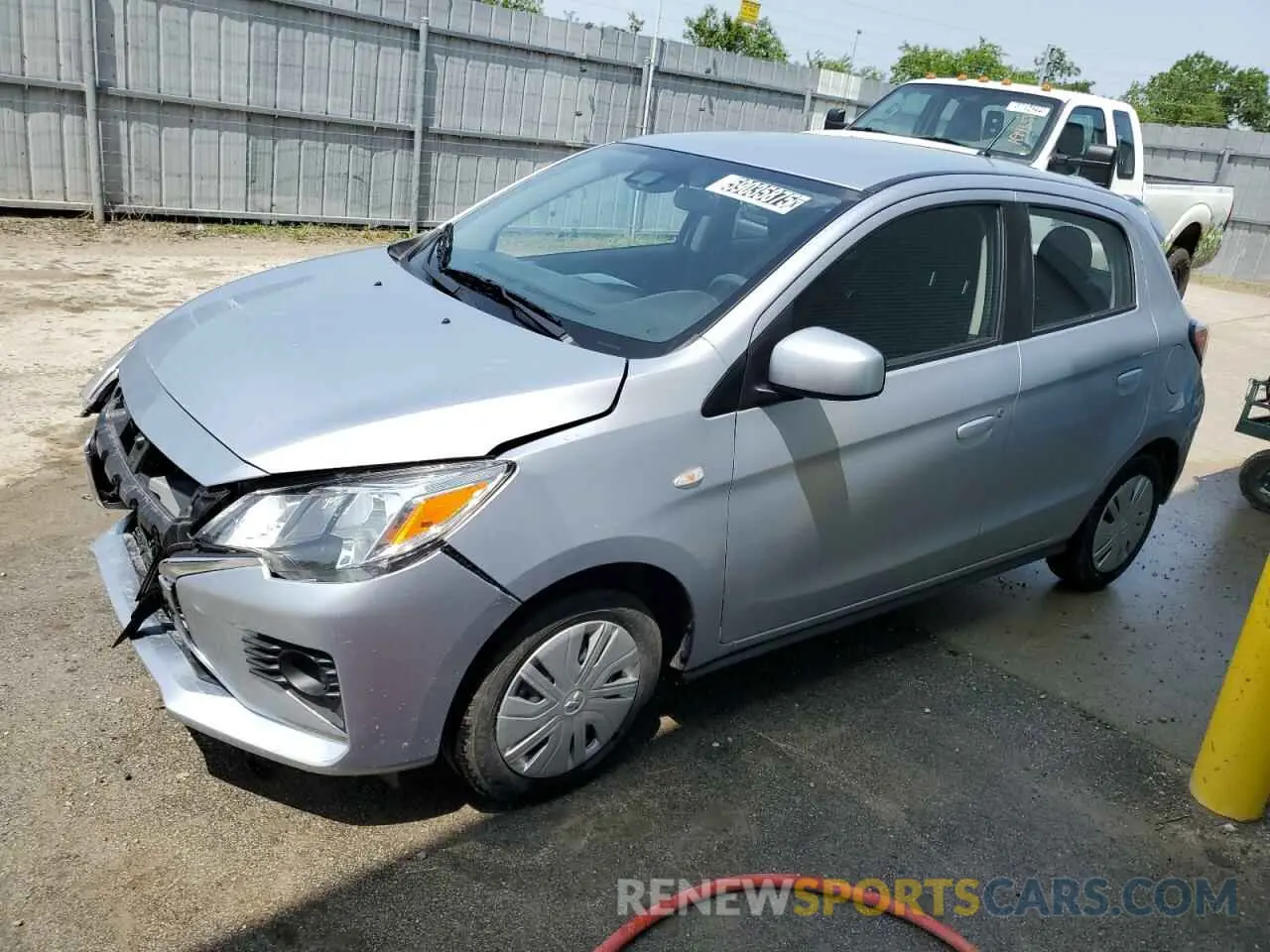 1 Photograph of a damaged car ML32AUHJ5RH016075 MITSUBISHI MIRAGE 2024