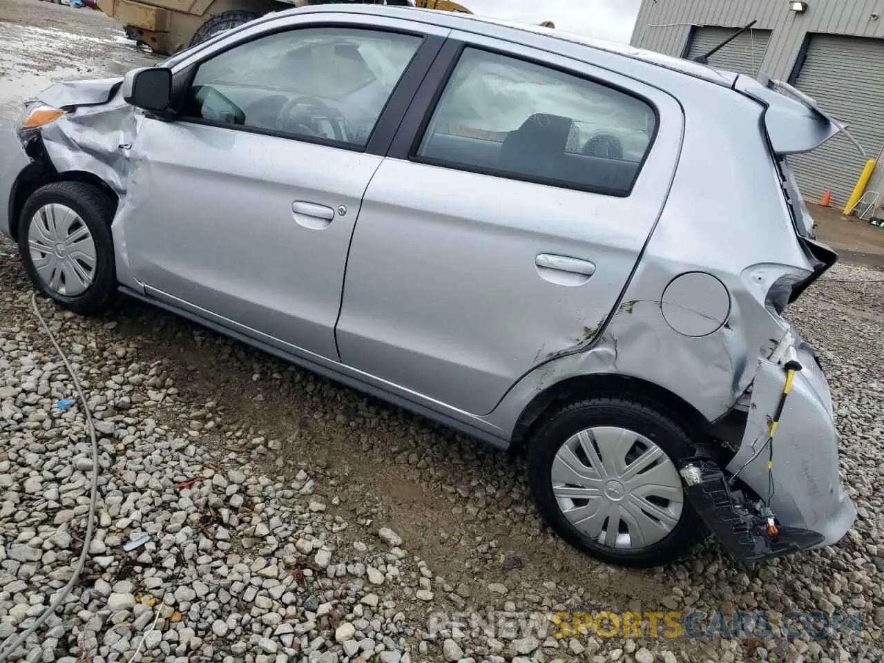 2 Photograph of a damaged car ML32AUHJ5RH021521 MITSUBISHI MIRAGE 2024