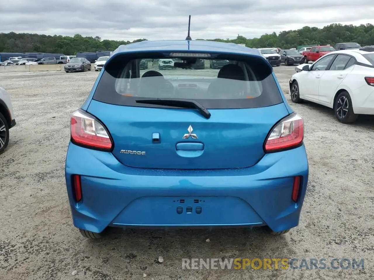 6 Photograph of a damaged car ML32AUHJ5RH028551 MITSUBISHI MIRAGE 2024