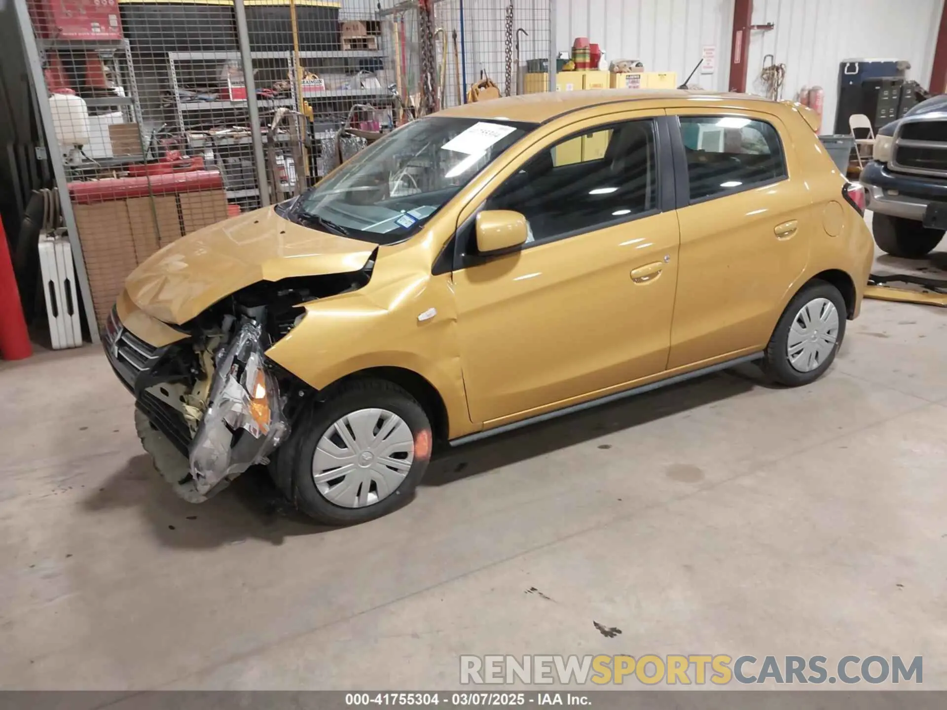 2 Photograph of a damaged car ML32AUHJ5RH032972 MITSUBISHI MIRAGE 2024