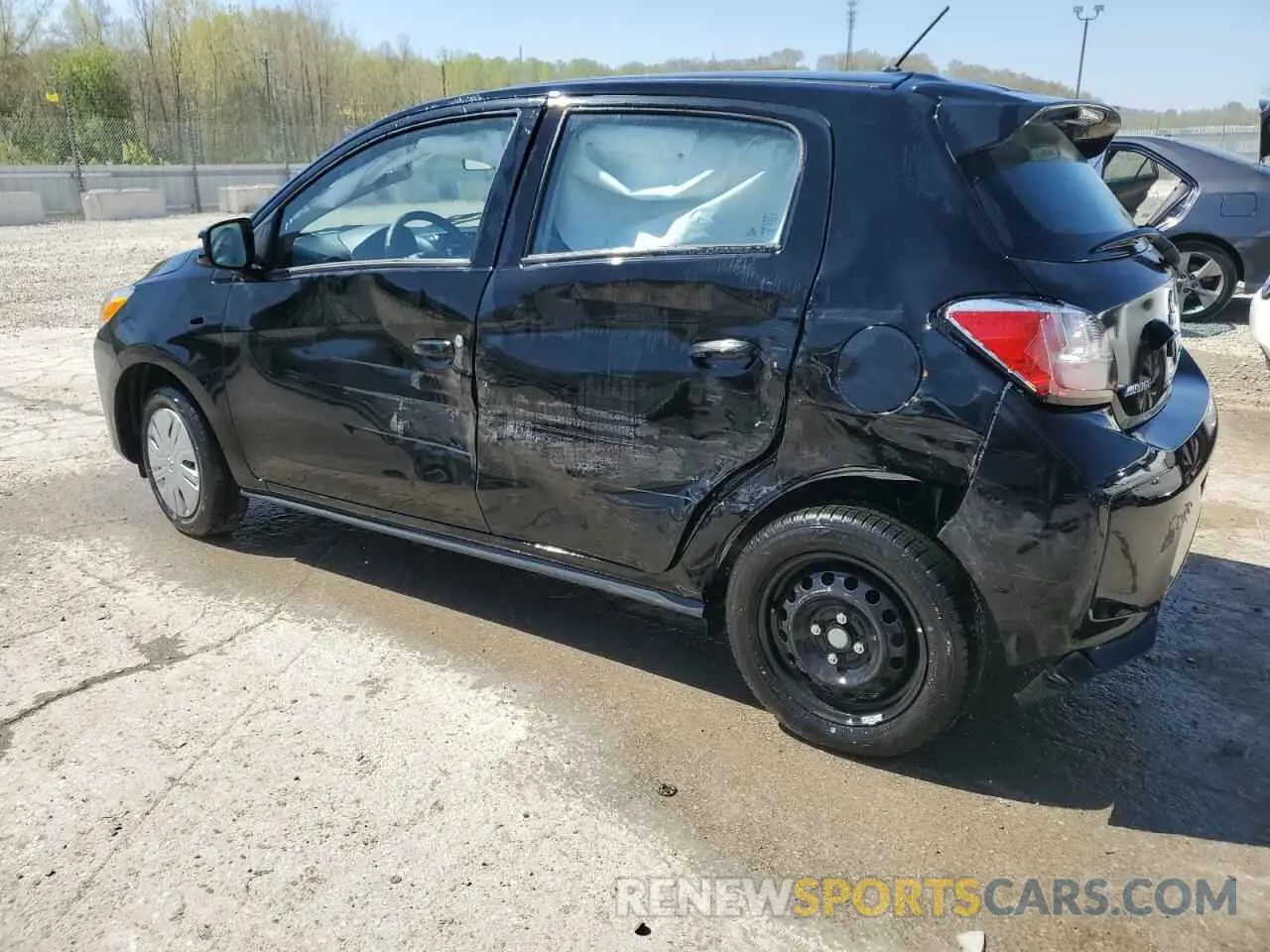 2 Фотография поврежденного автомобиля ML32AUHJ5RH036861 MITSUBISHI MIRAGE 2024