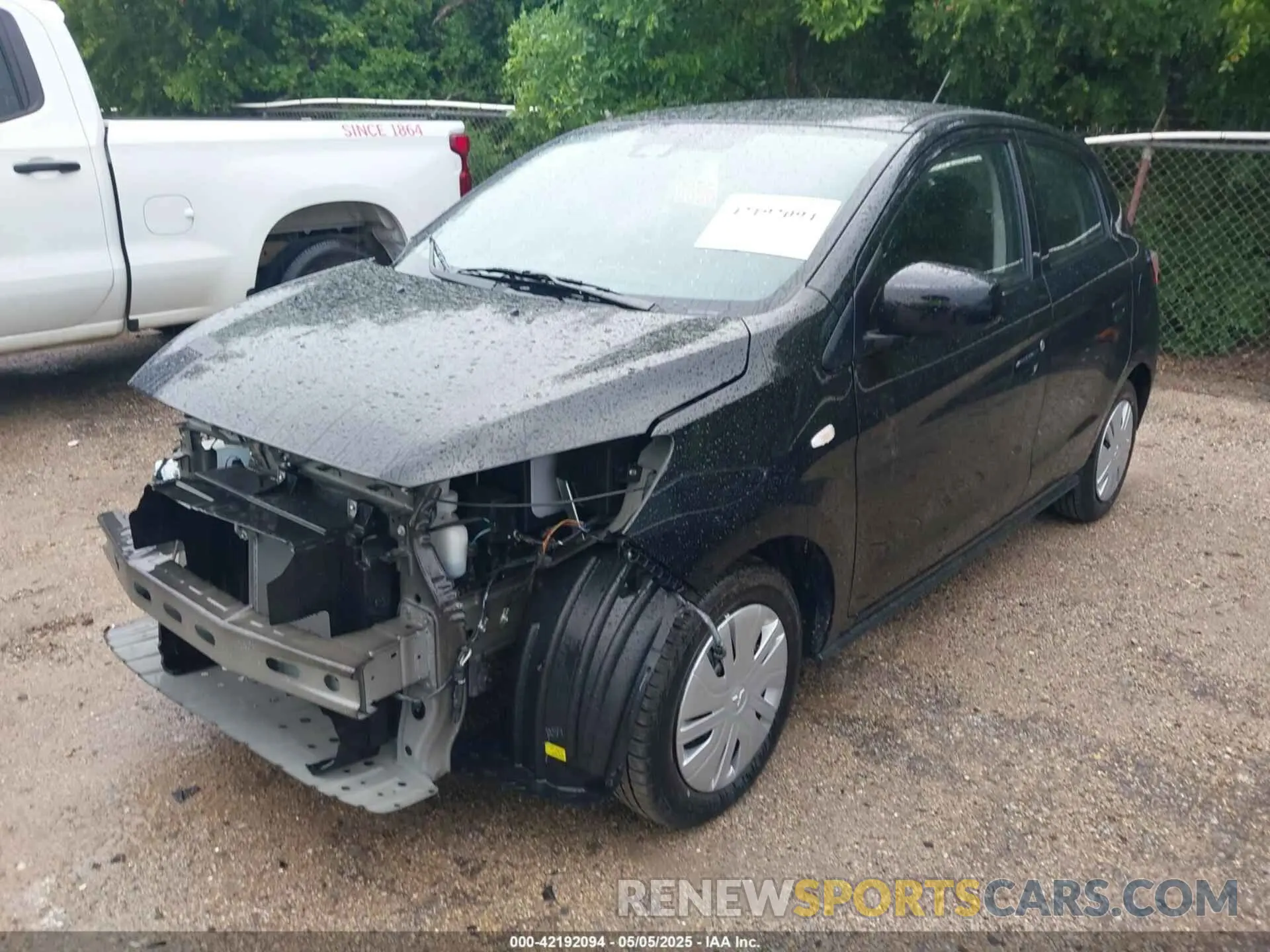 2 Photograph of a damaged car ML32AUHJ5RH038111 MITSUBISHI MIRAGE 2024
