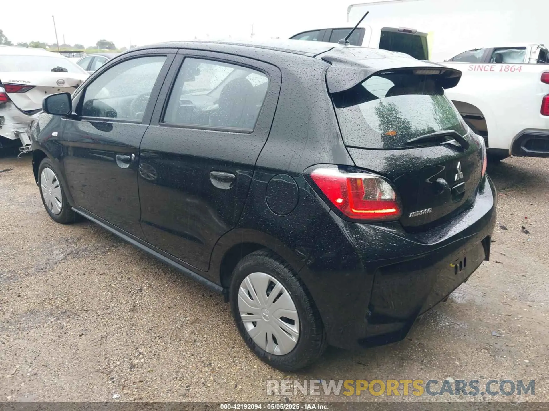 3 Photograph of a damaged car ML32AUHJ5RH038111 MITSUBISHI MIRAGE 2024