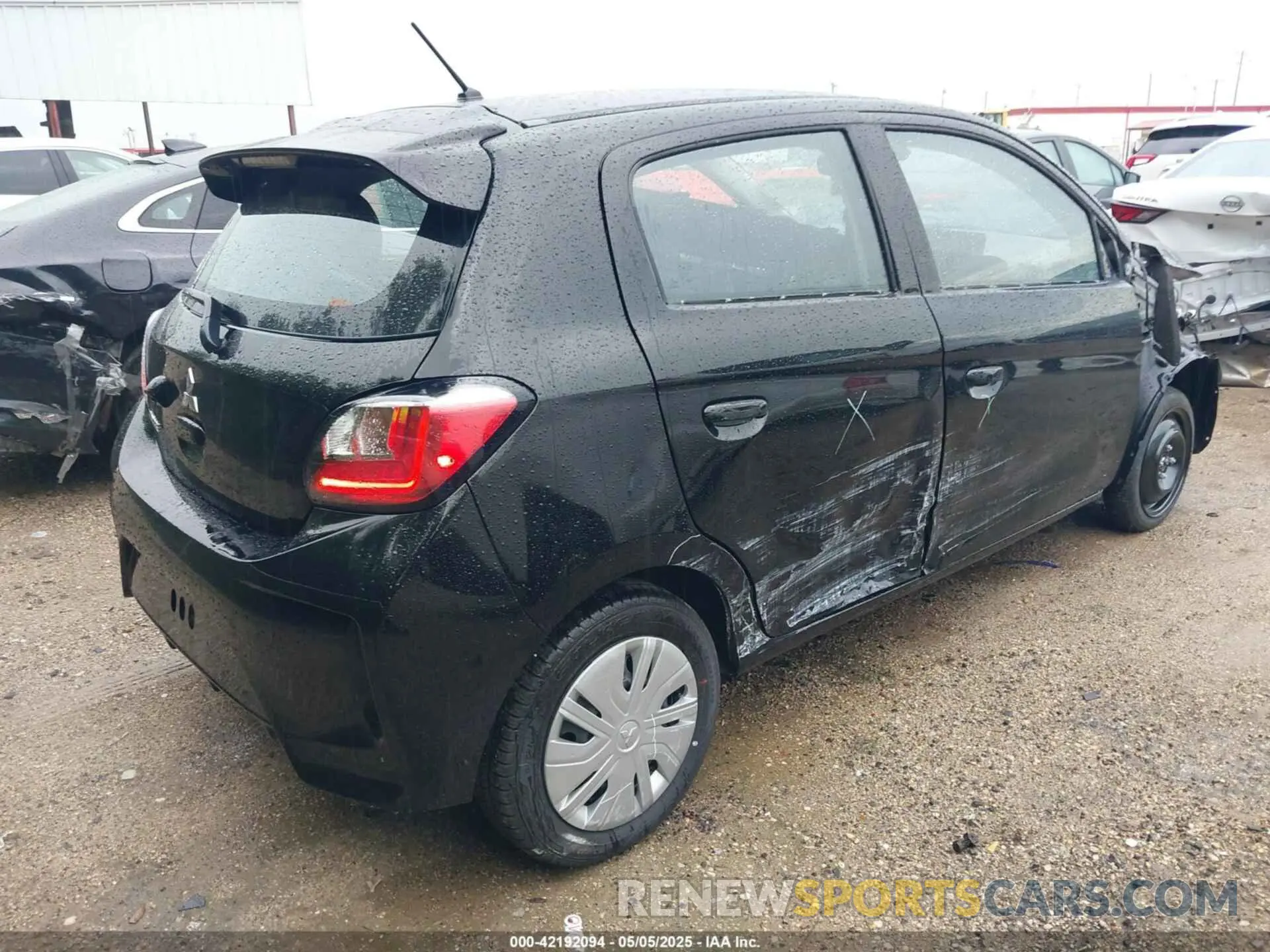 4 Photograph of a damaged car ML32AUHJ5RH038111 MITSUBISHI MIRAGE 2024