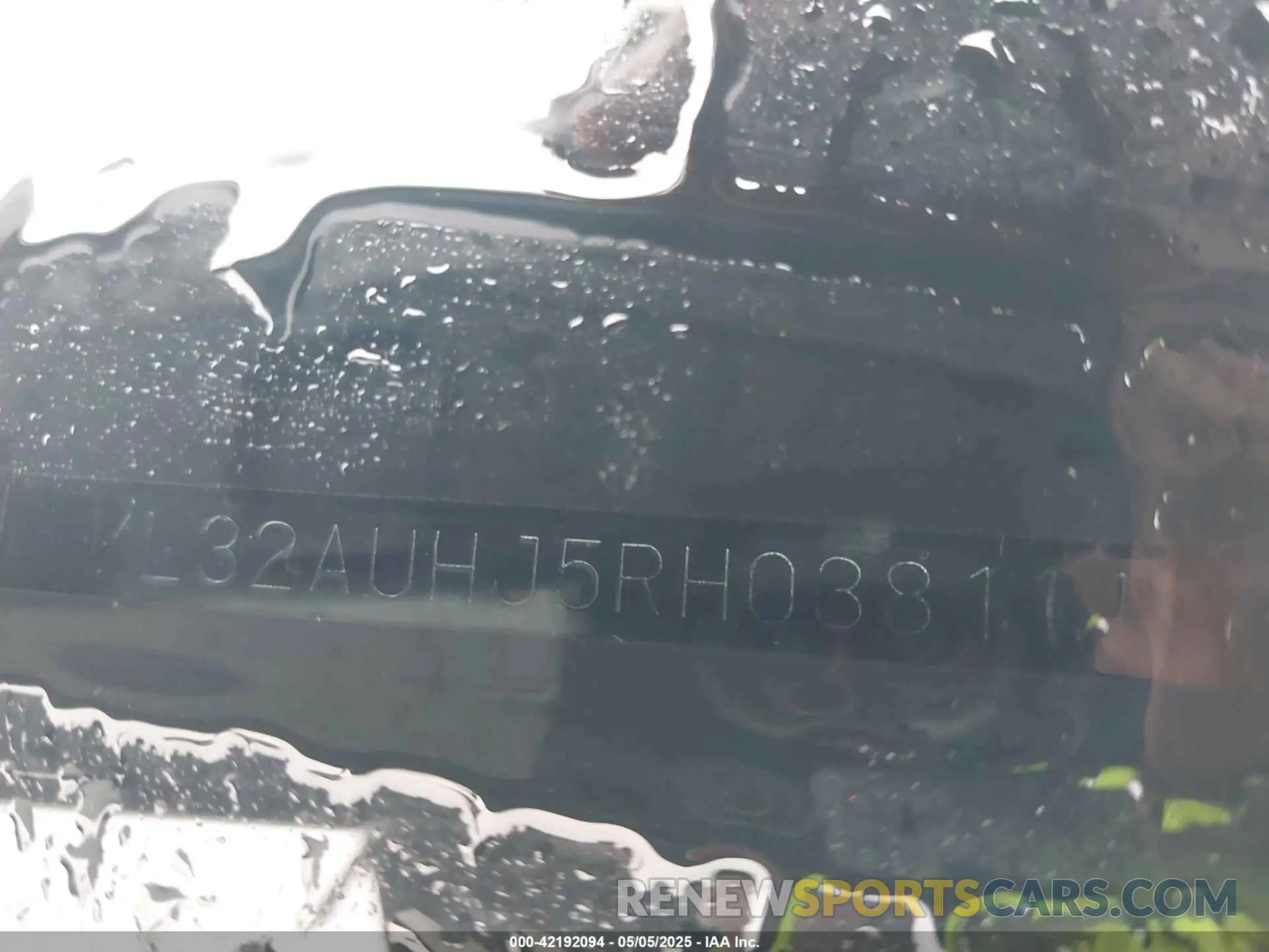 9 Photograph of a damaged car ML32AUHJ5RH038111 MITSUBISHI MIRAGE 2024