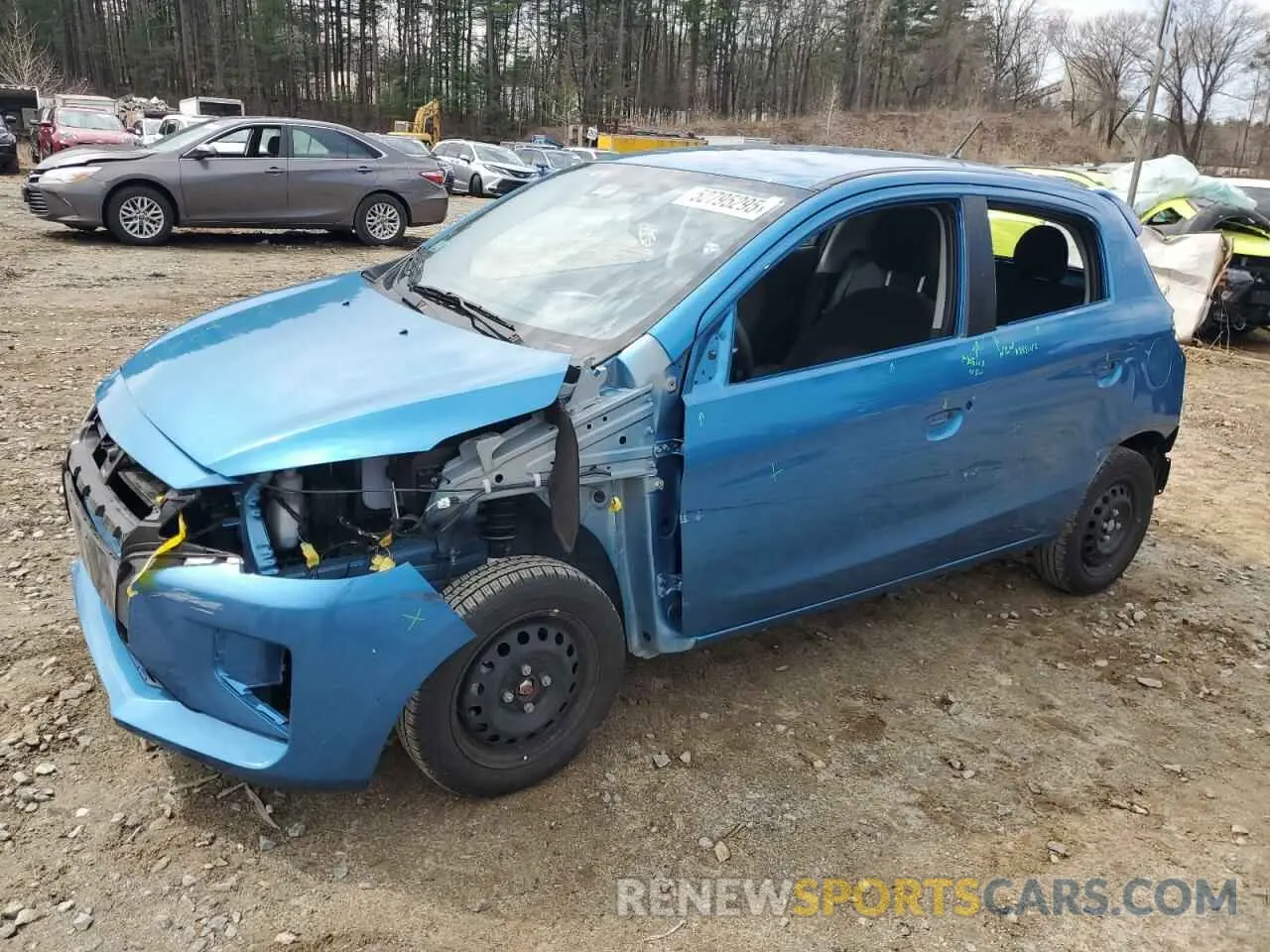 1 Фотография поврежденного автомобиля ML32AUHJ6RH000242 MITSUBISHI MIRAGE 2024