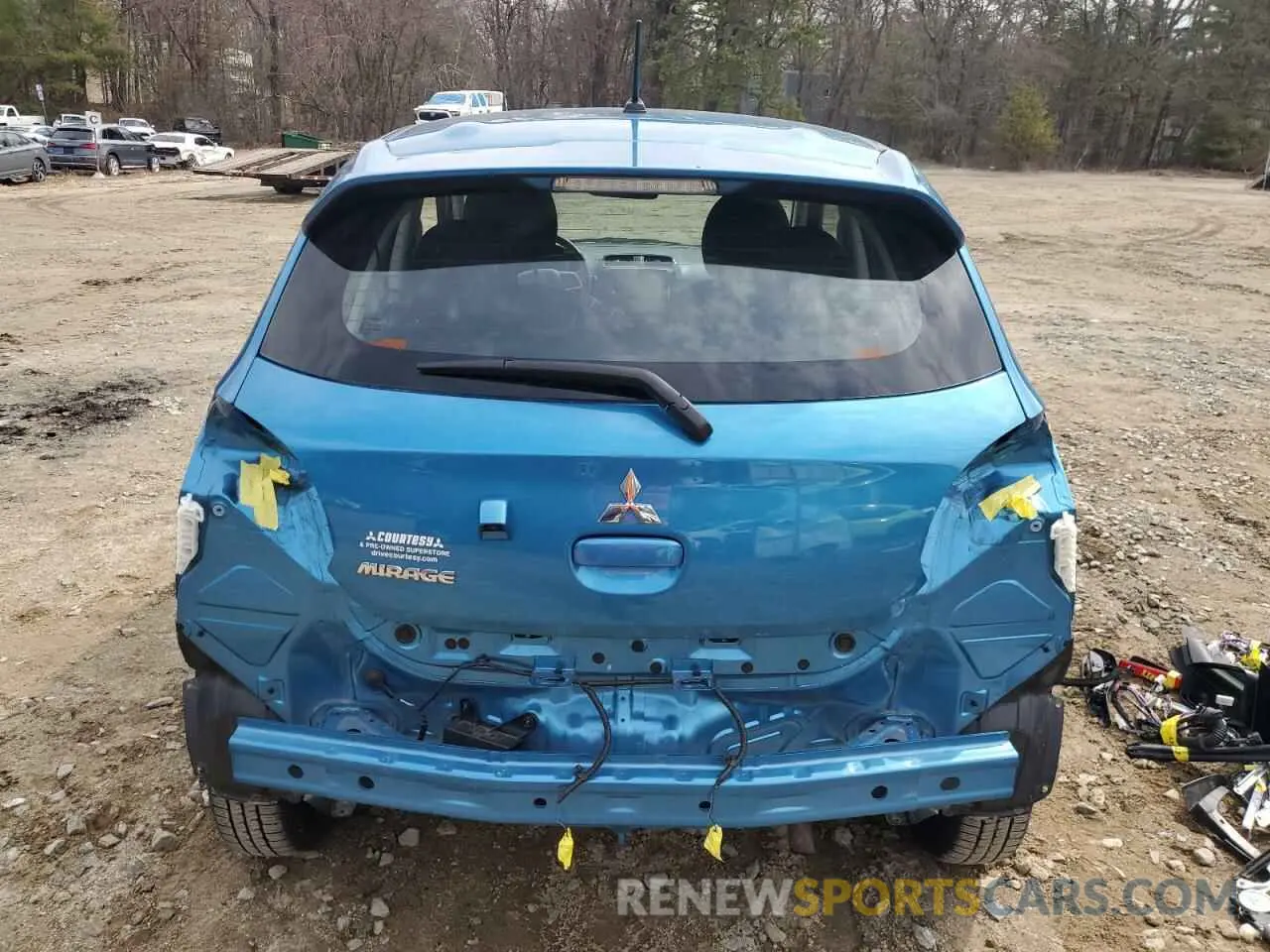 6 Фотография поврежденного автомобиля ML32AUHJ6RH000242 MITSUBISHI MIRAGE 2024