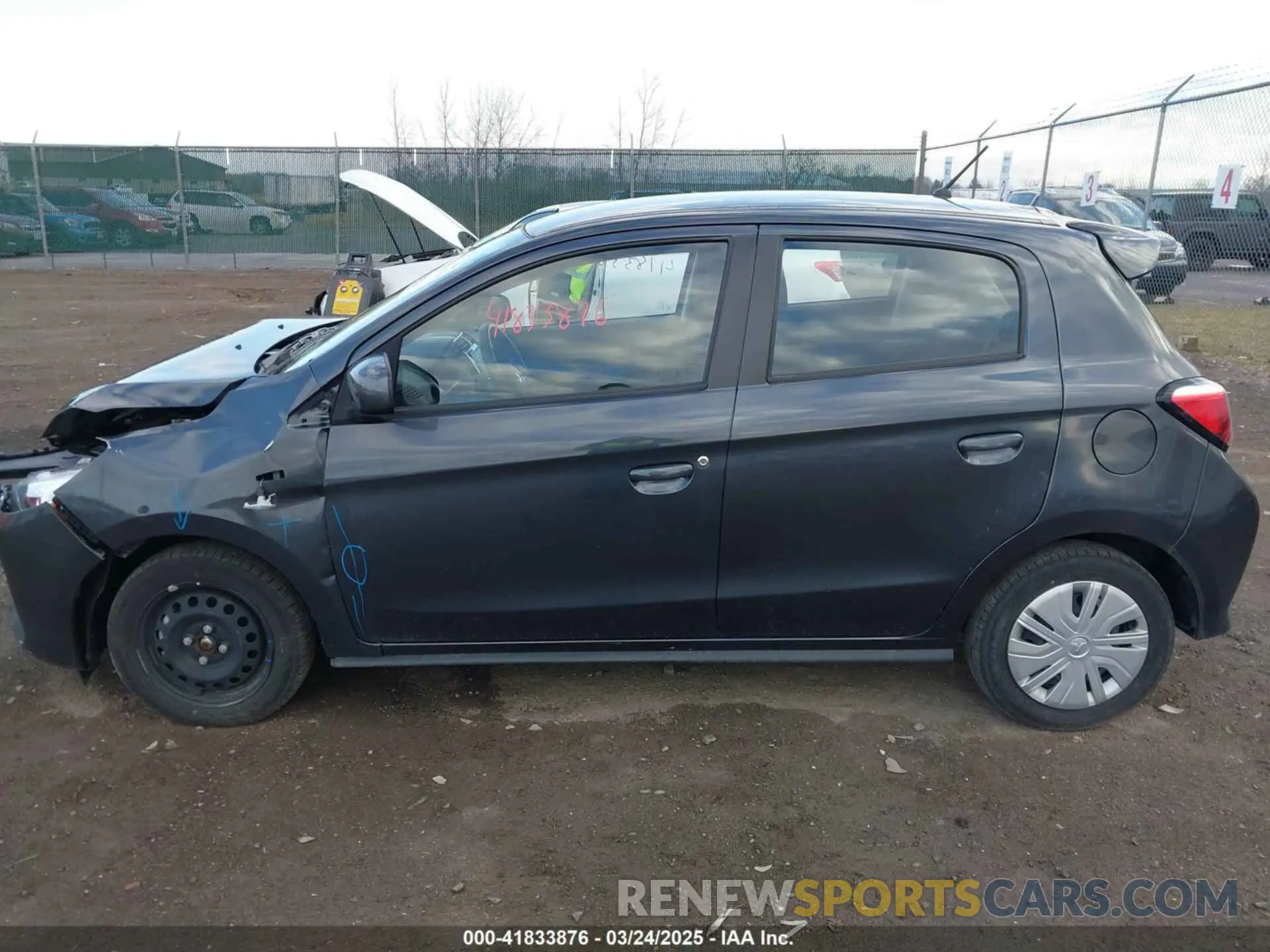 14 Фотография поврежденного автомобиля ML32AUHJ6RH004453 MITSUBISHI MIRAGE 2024
