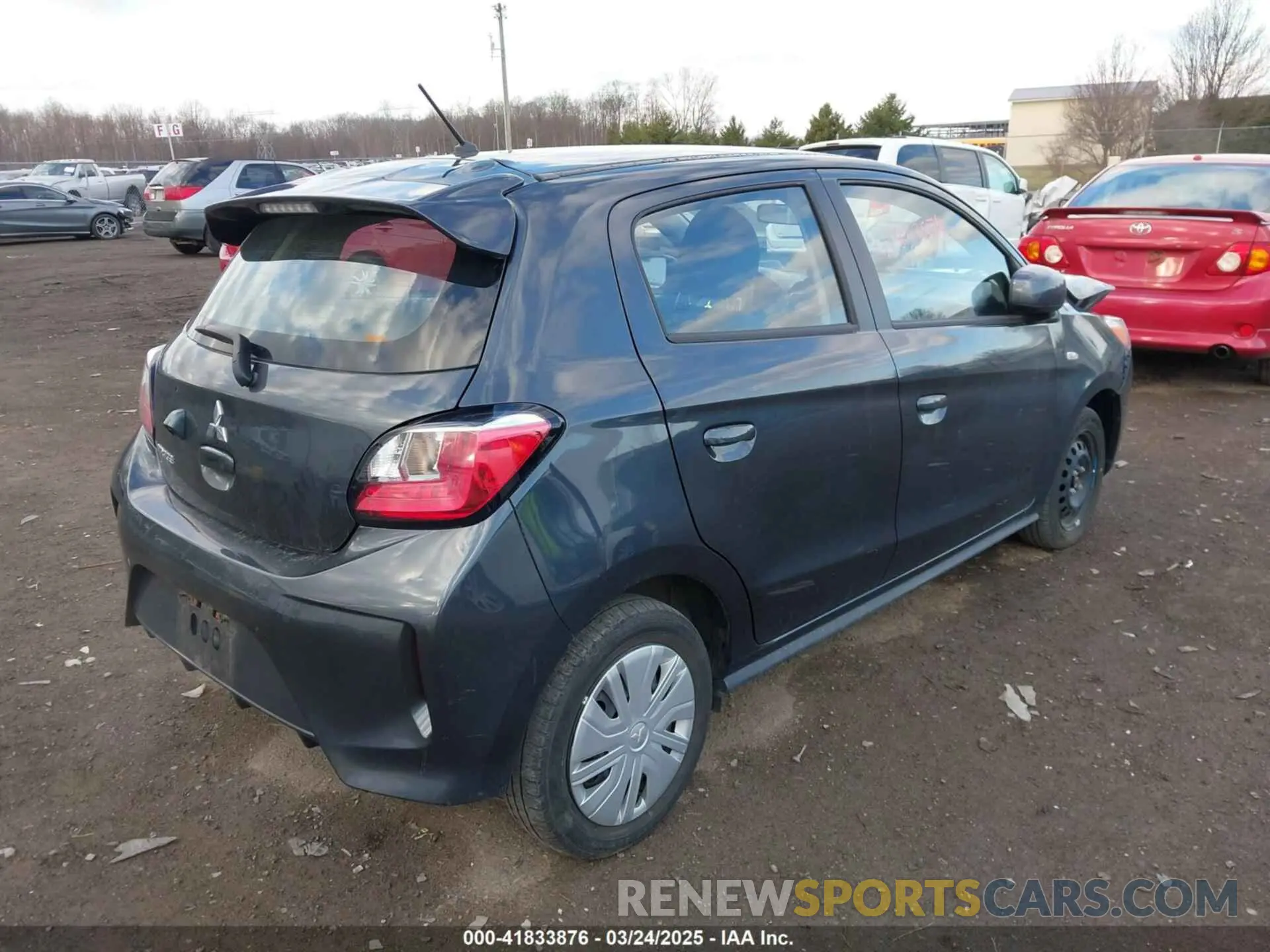 4 Фотография поврежденного автомобиля ML32AUHJ6RH004453 MITSUBISHI MIRAGE 2024