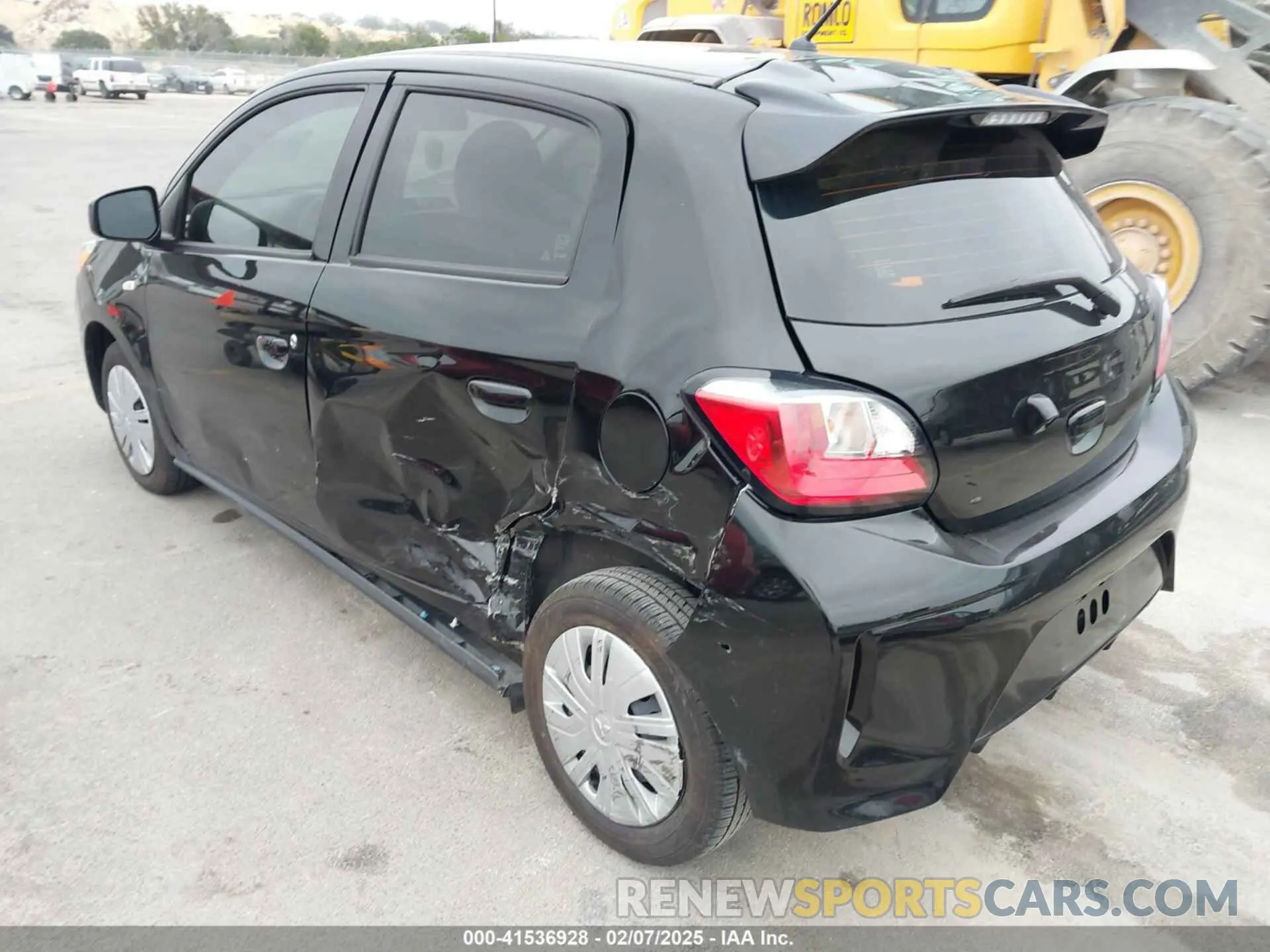 3 Фотография поврежденного автомобиля ML32AUHJ6RH005196 MITSUBISHI MIRAGE 2024