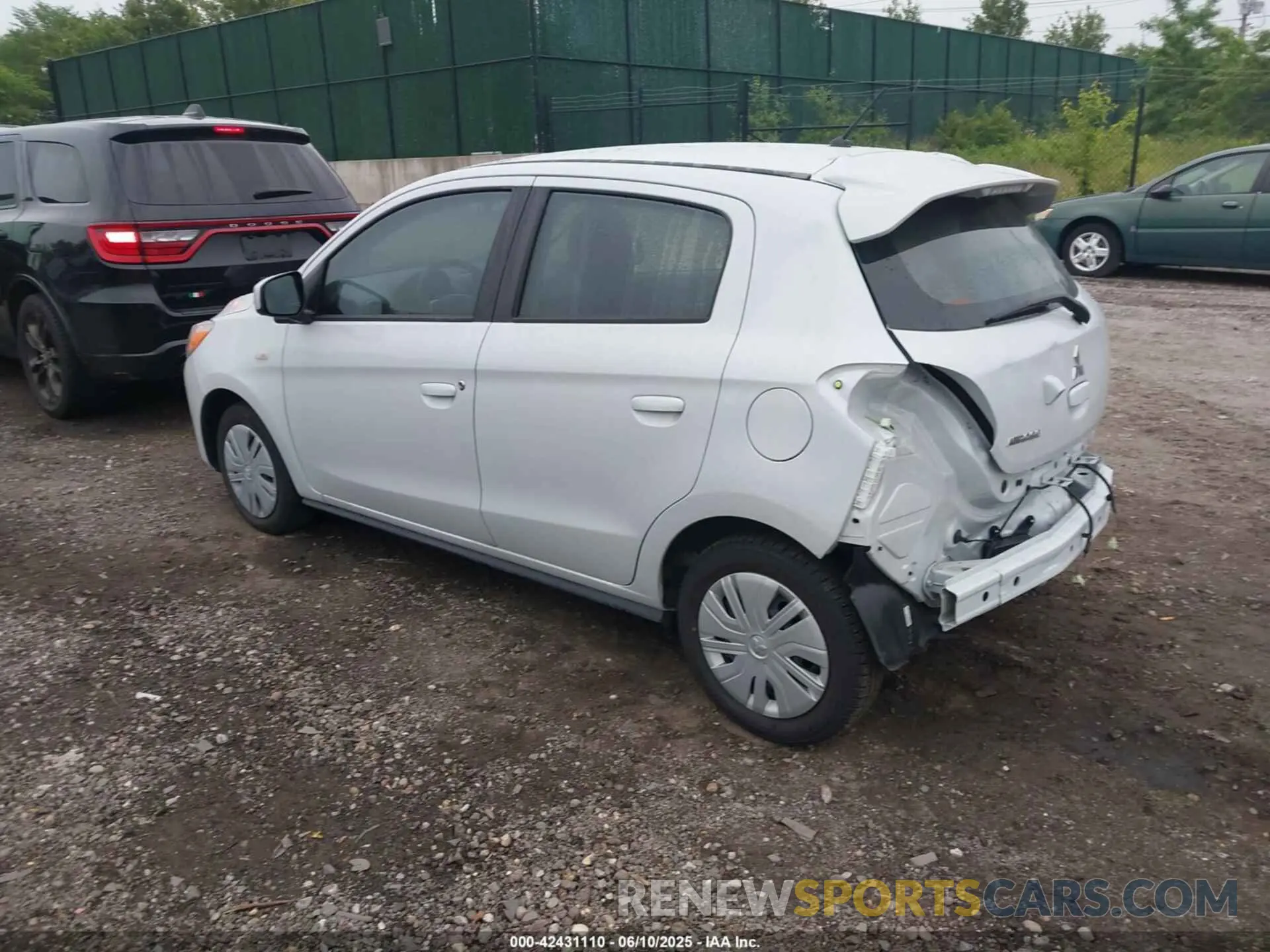 3 Photograph of a damaged car ML32AUHJ6RH010950 MITSUBISHI MIRAGE 2024