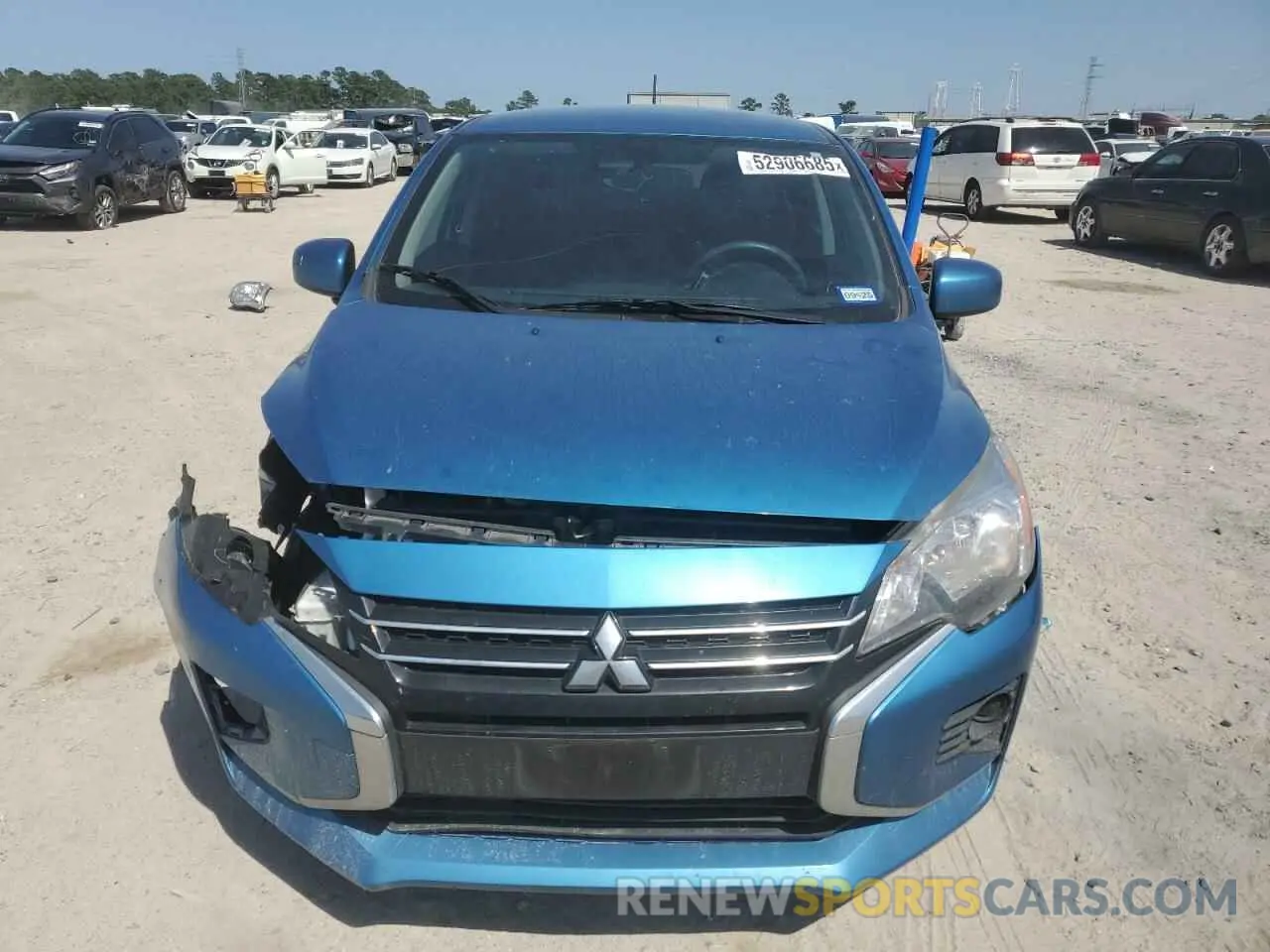 5 Photograph of a damaged car ML32AUHJ6RH012715 MITSUBISHI MIRAGE 2024