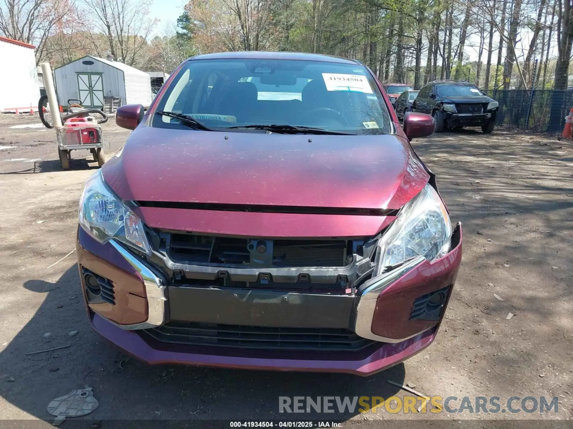 13 Photograph of a damaged car ML32AUHJ6RH013086 MITSUBISHI MIRAGE 2024