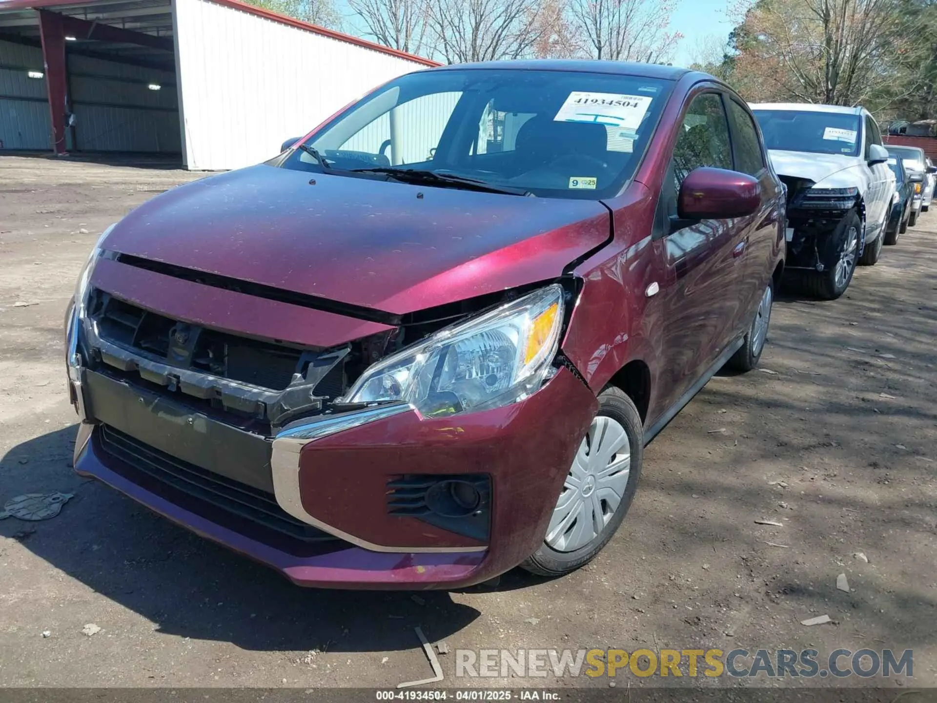 2 Photograph of a damaged car ML32AUHJ6RH013086 MITSUBISHI MIRAGE 2024