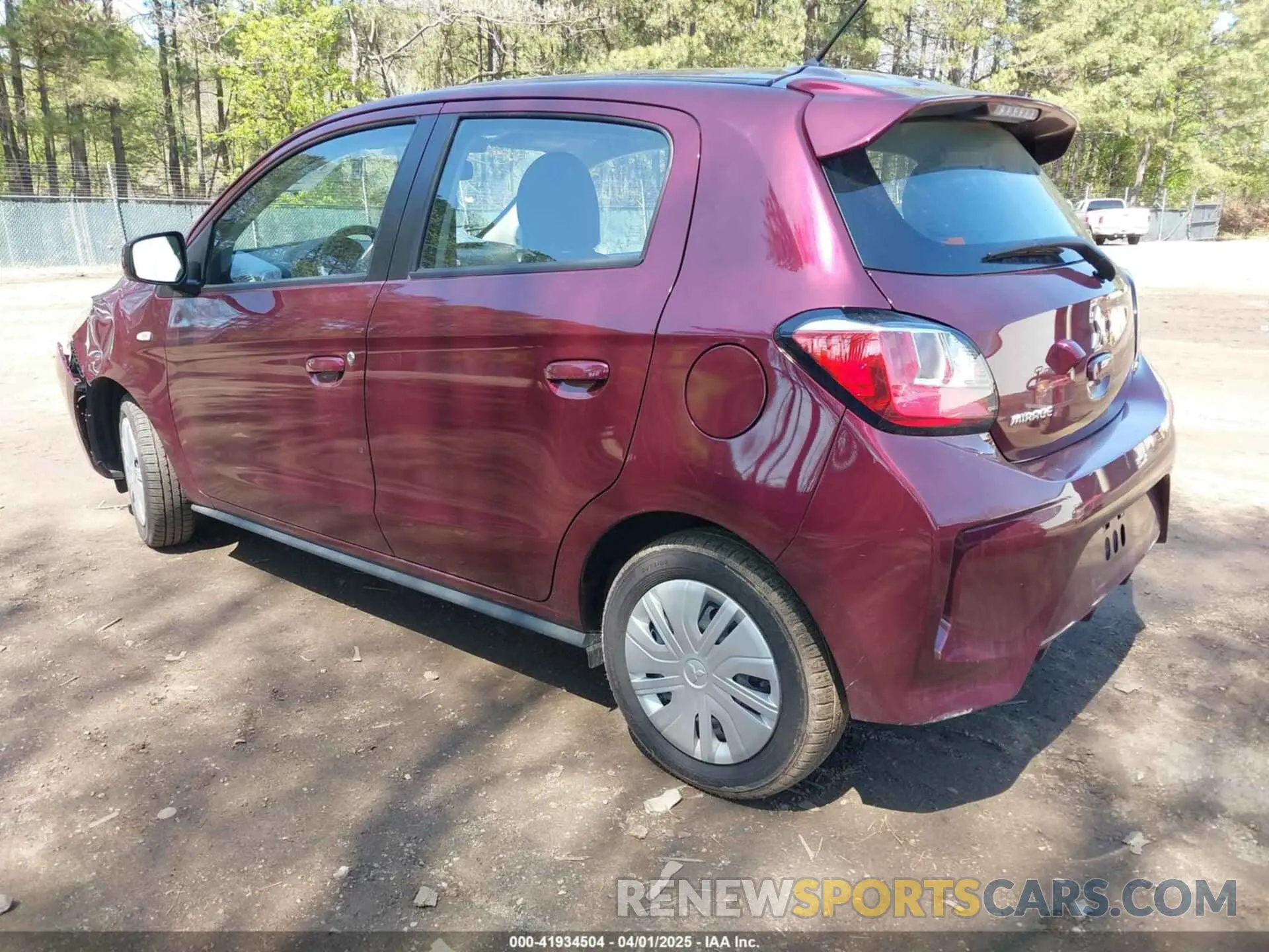 3 Photograph of a damaged car ML32AUHJ6RH013086 MITSUBISHI MIRAGE 2024