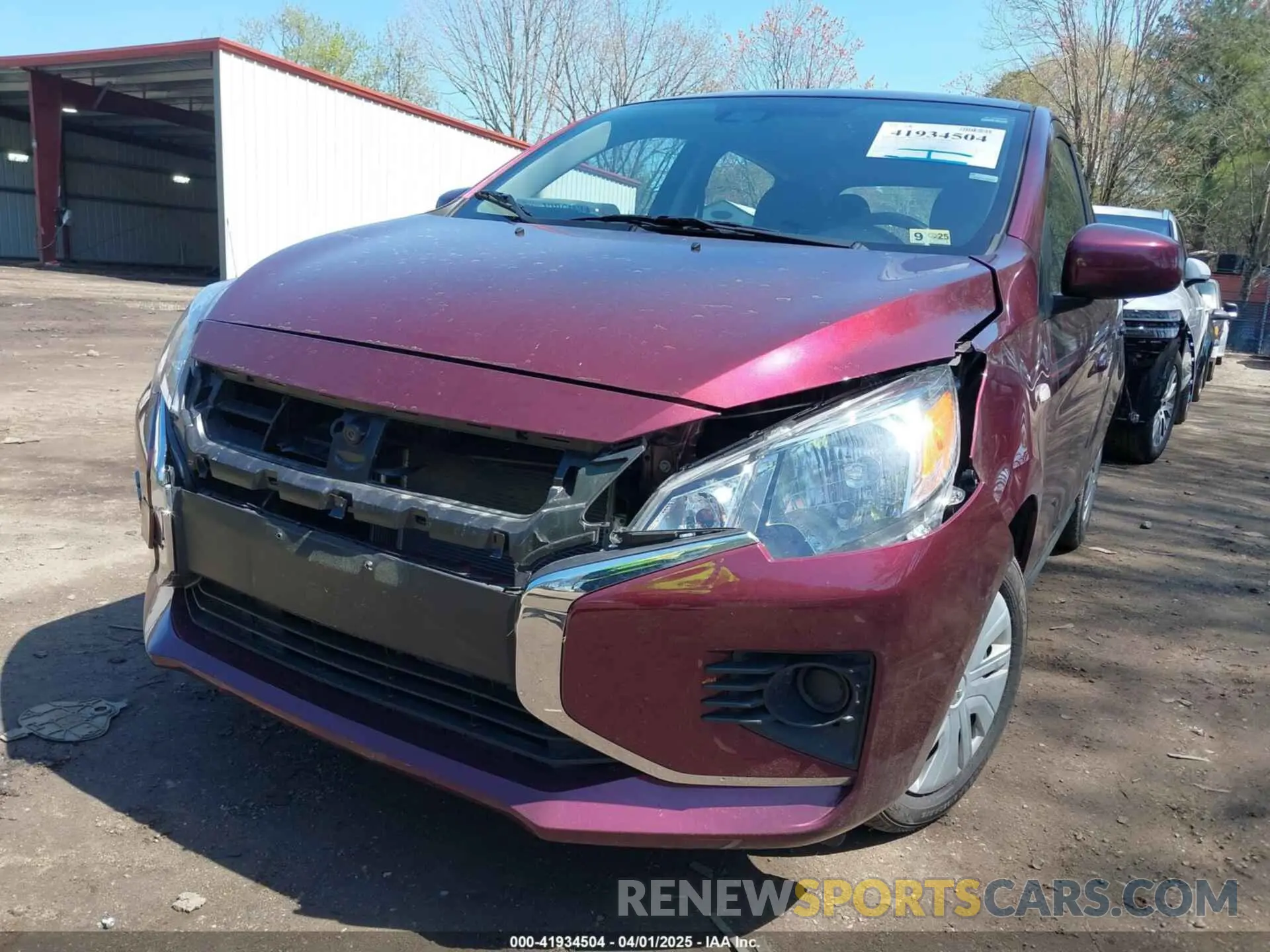 6 Photograph of a damaged car ML32AUHJ6RH013086 MITSUBISHI MIRAGE 2024