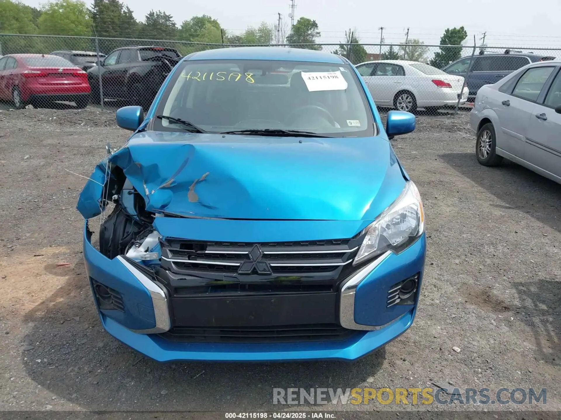 13 Фотография поврежденного автомобиля ML32AUHJ6RH017476 MITSUBISHI MIRAGE 2024