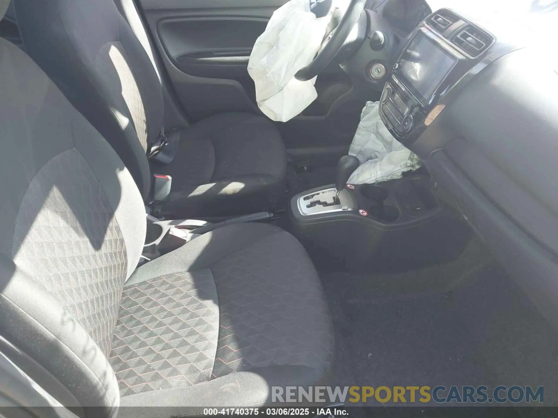 5 Photograph of a damaged car ML32AUHJ6RH020152 MITSUBISHI MIRAGE 2024