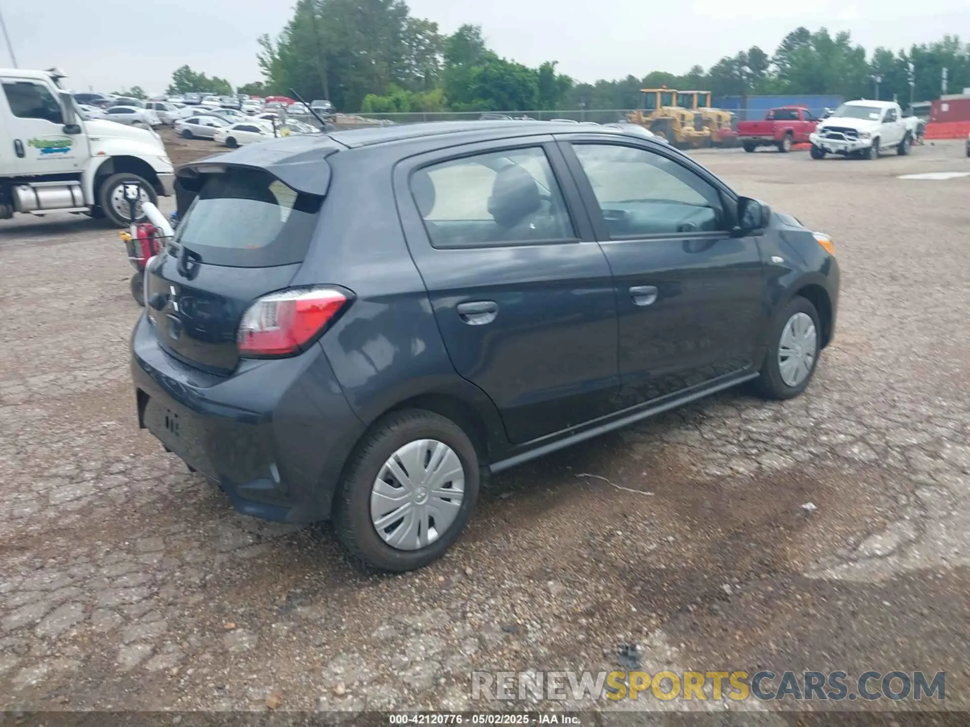 4 Photograph of a damaged car ML32AUHJ6RH022760 MITSUBISHI MIRAGE 2024