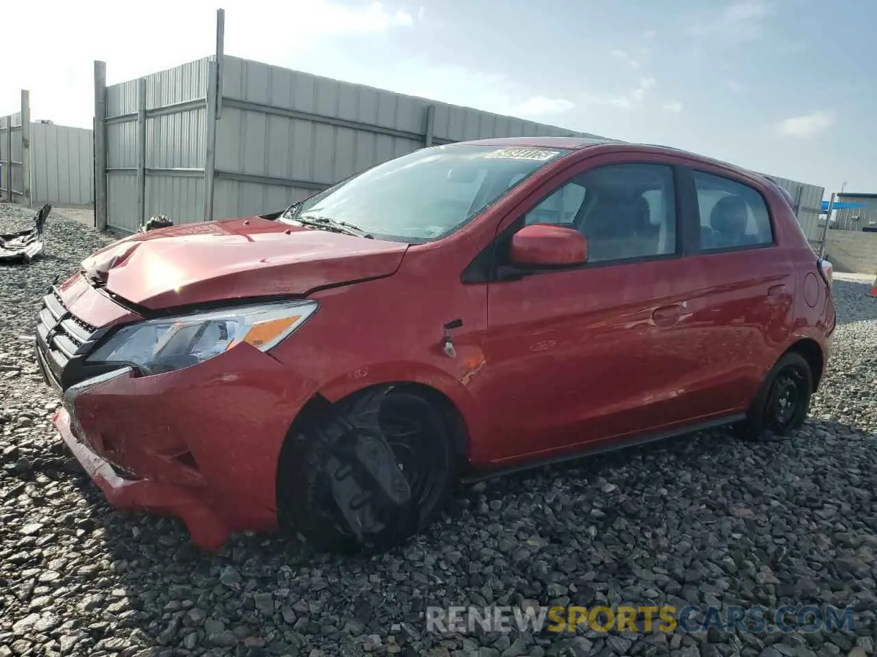 1 Фотография поврежденного автомобиля ML32AUHJ6RH024833 MITSUBISHI MIRAGE 2024