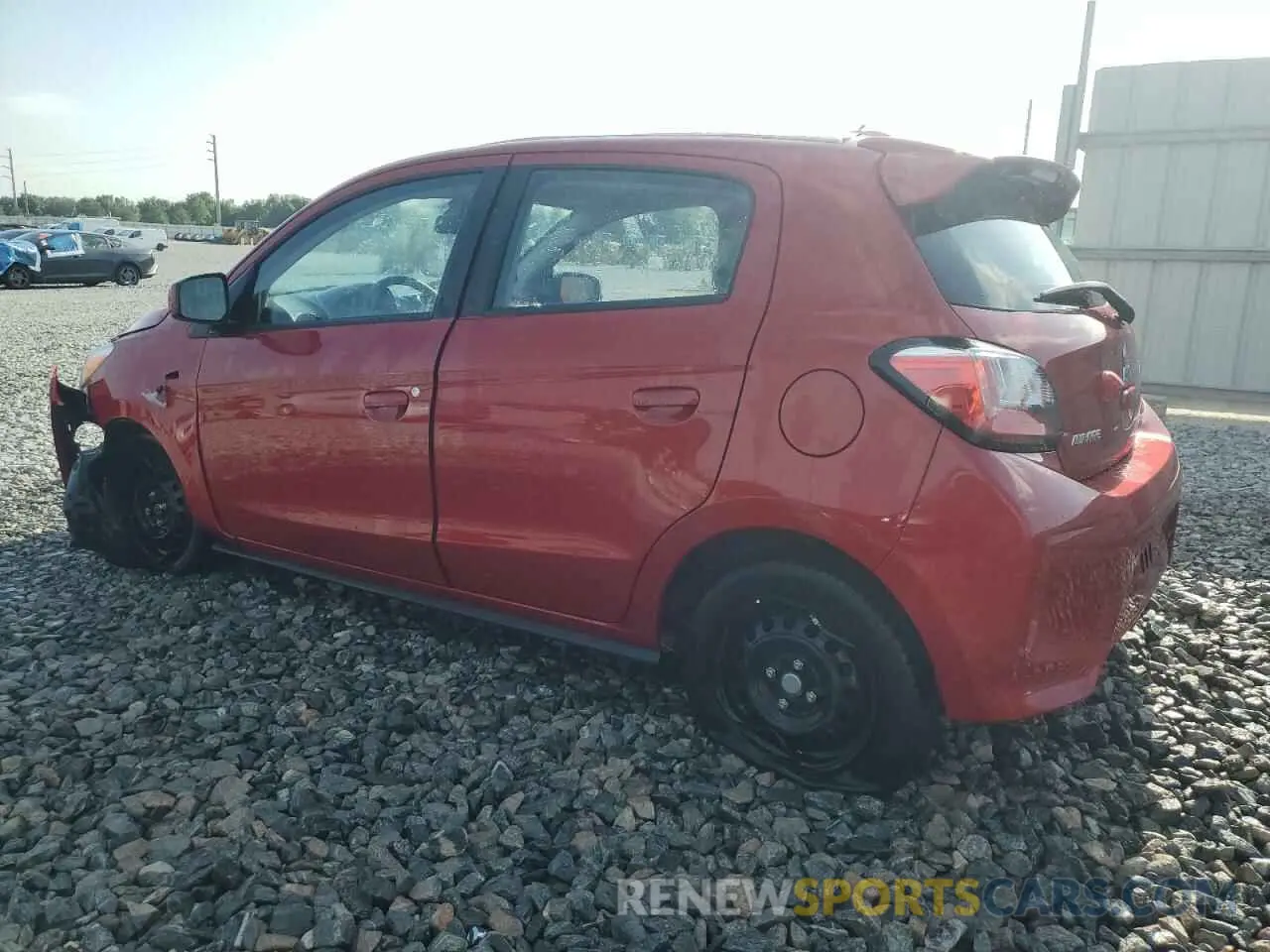 2 Фотография поврежденного автомобиля ML32AUHJ6RH024833 MITSUBISHI MIRAGE 2024