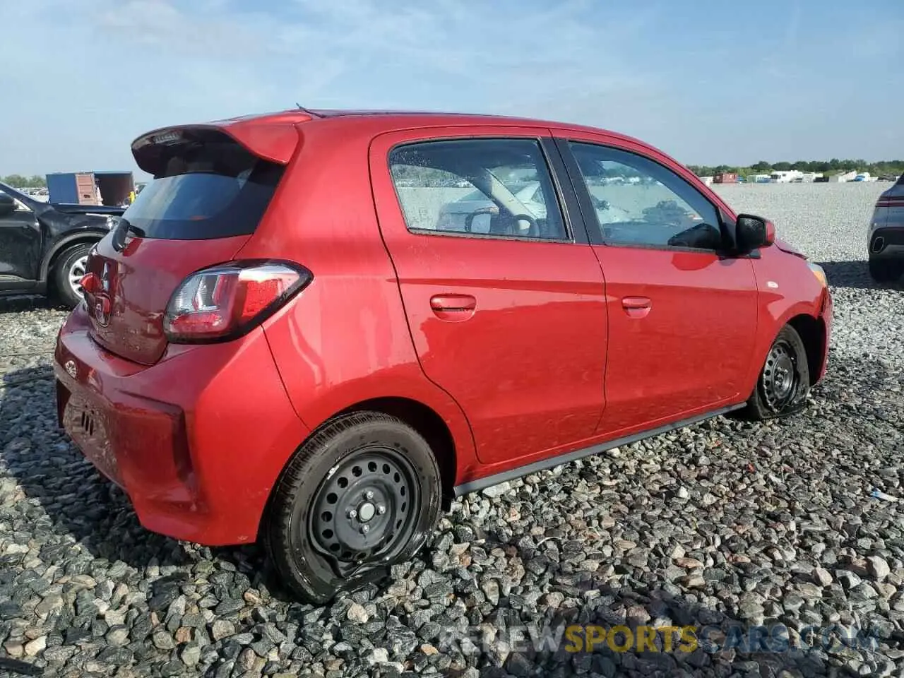 3 Фотография поврежденного автомобиля ML32AUHJ6RH024833 MITSUBISHI MIRAGE 2024
