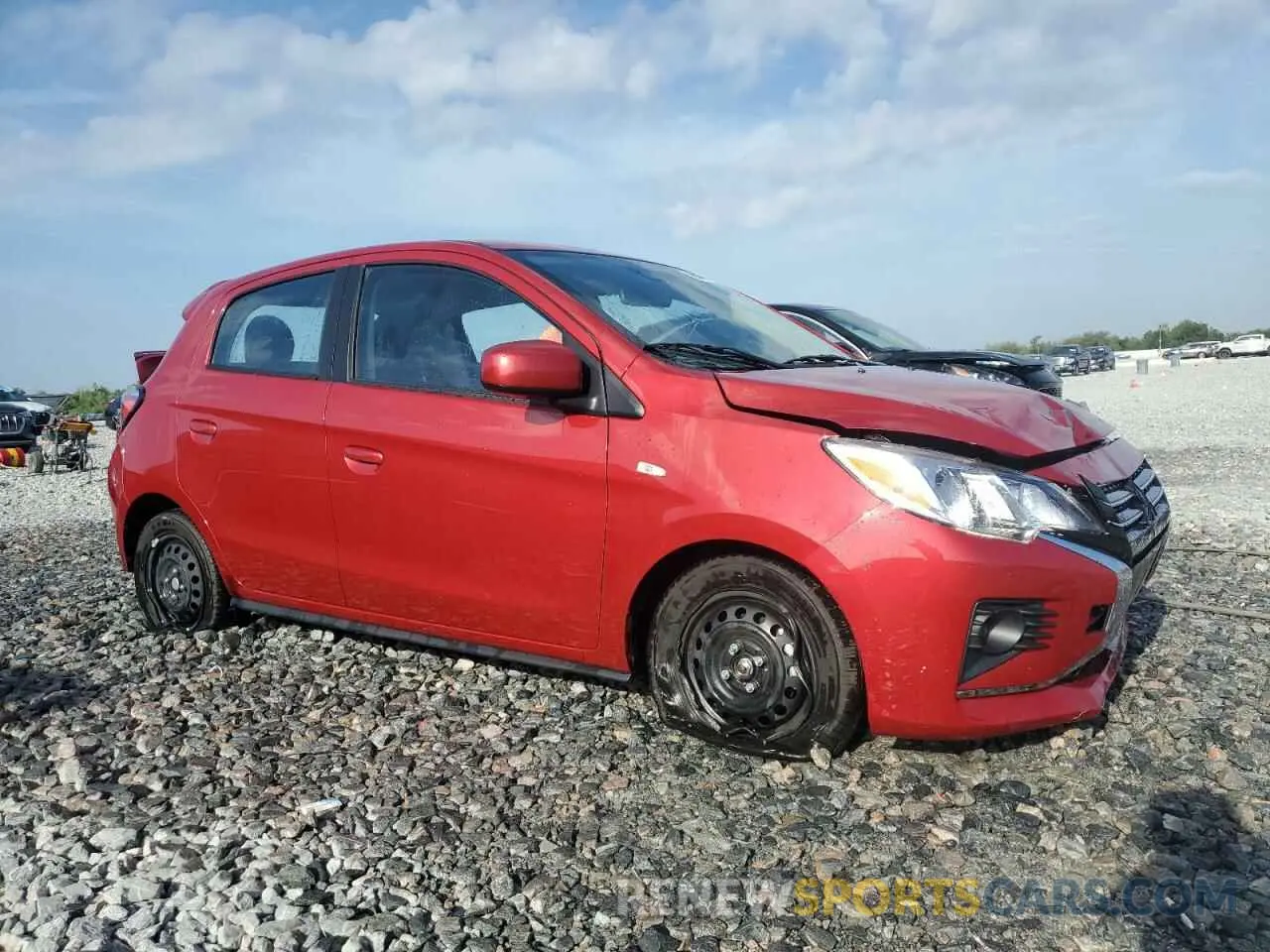 4 Фотография поврежденного автомобиля ML32AUHJ6RH024833 MITSUBISHI MIRAGE 2024