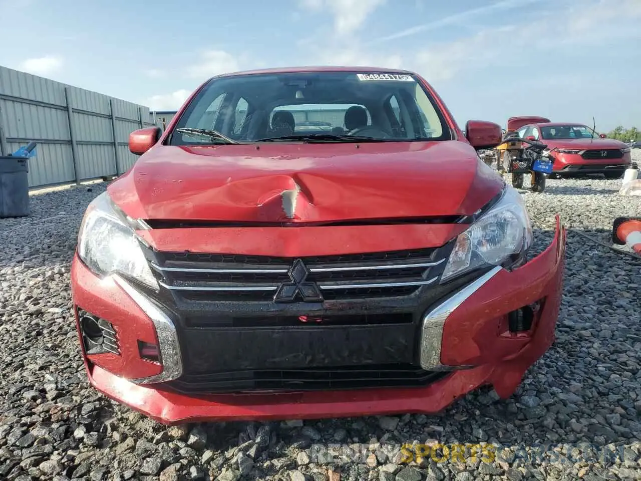 5 Фотография поврежденного автомобиля ML32AUHJ6RH024833 MITSUBISHI MIRAGE 2024