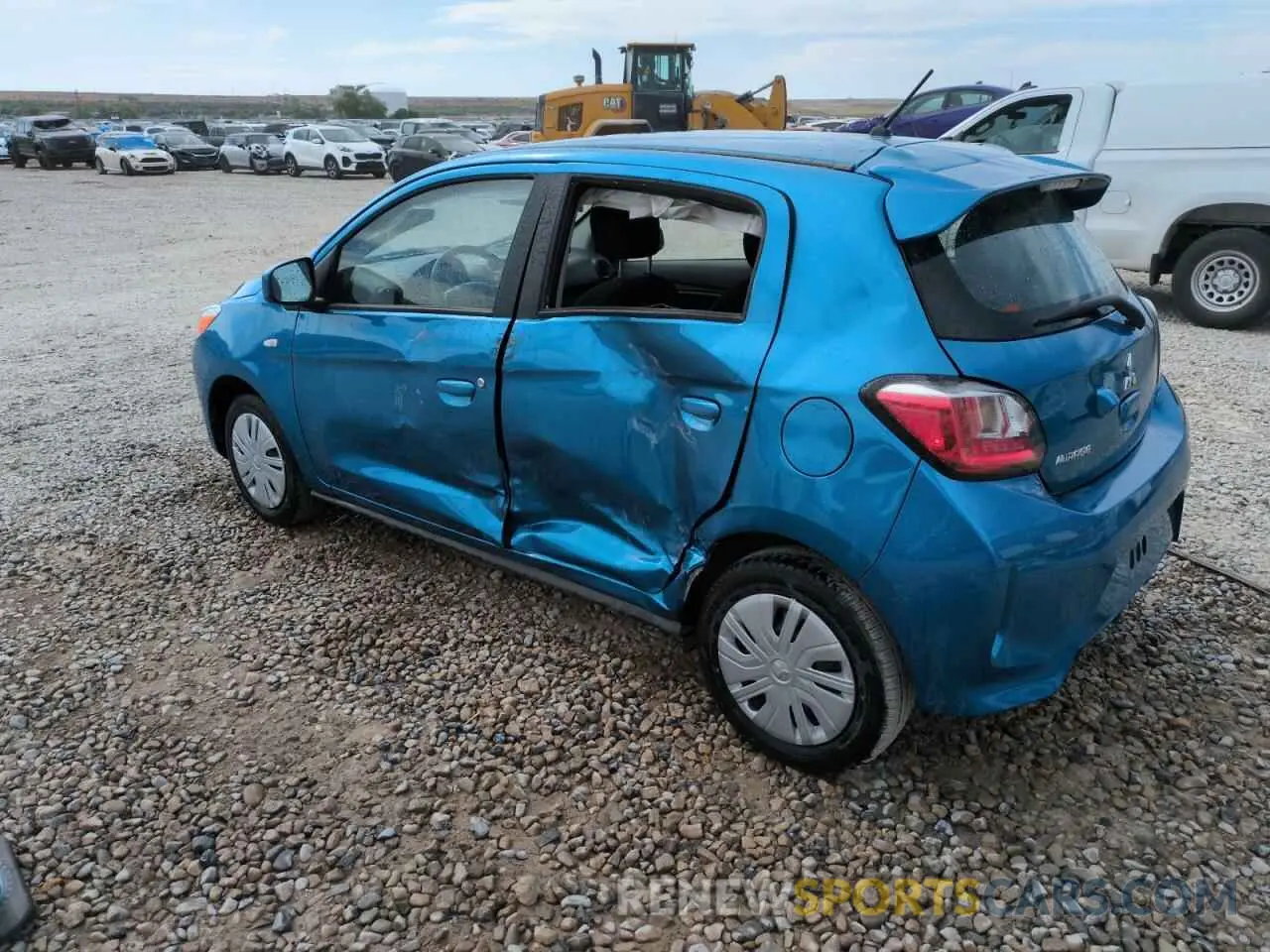 2 Фотография поврежденного автомобиля ML32AUHJ6RH026405 MITSUBISHI MIRAGE 2024