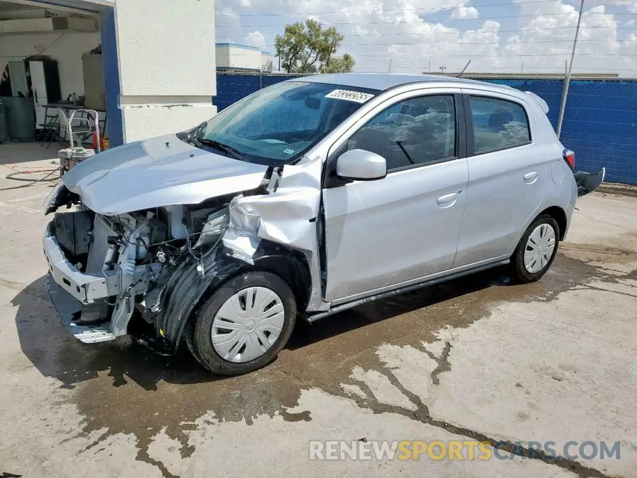 1 Photograph of a damaged car ML32AUHJ6RH031247 MITSUBISHI MIRAGE 2024