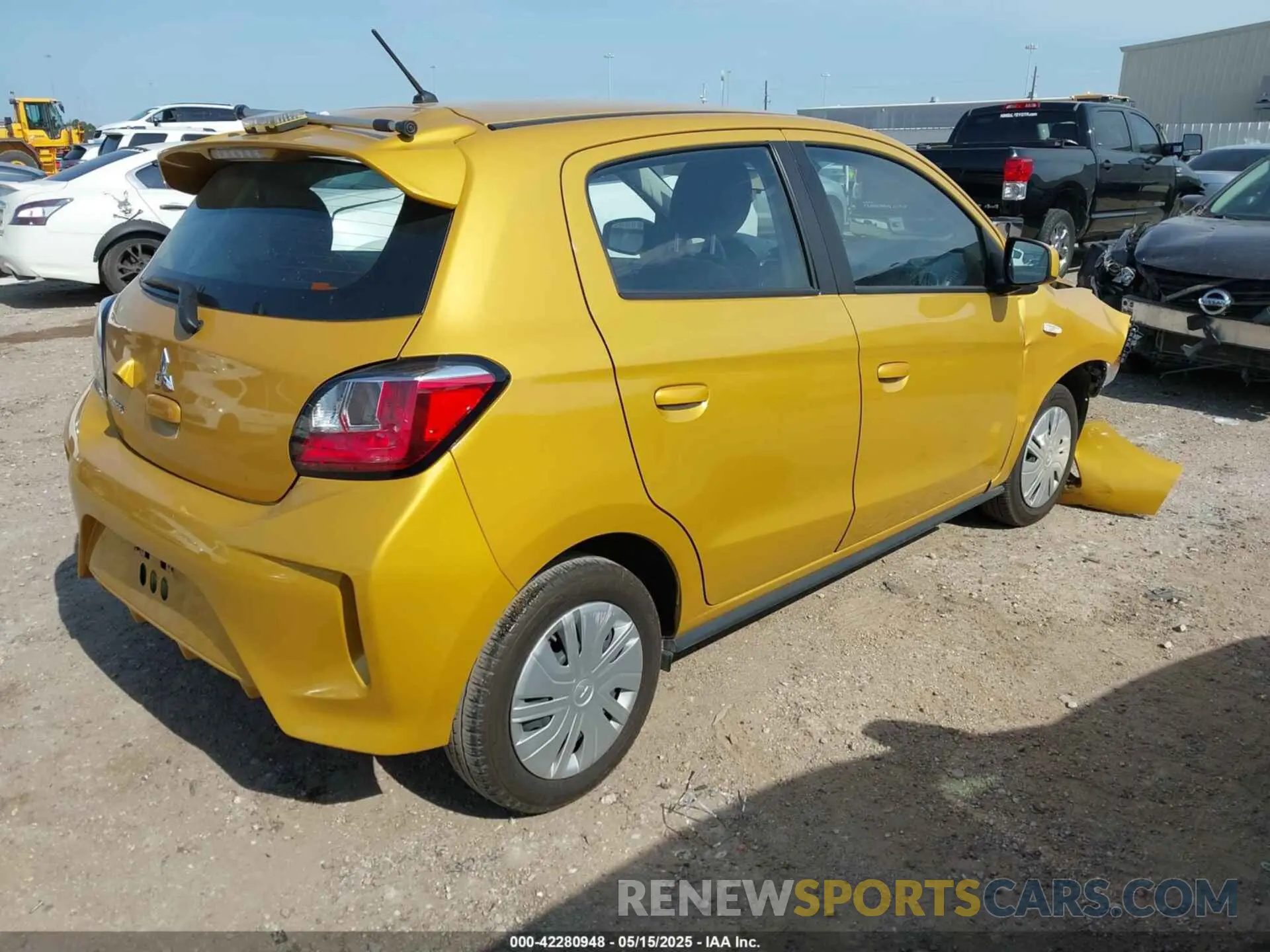 4 Фотография поврежденного автомобиля ML32AUHJ7RH006423 MITSUBISHI MIRAGE 2024
