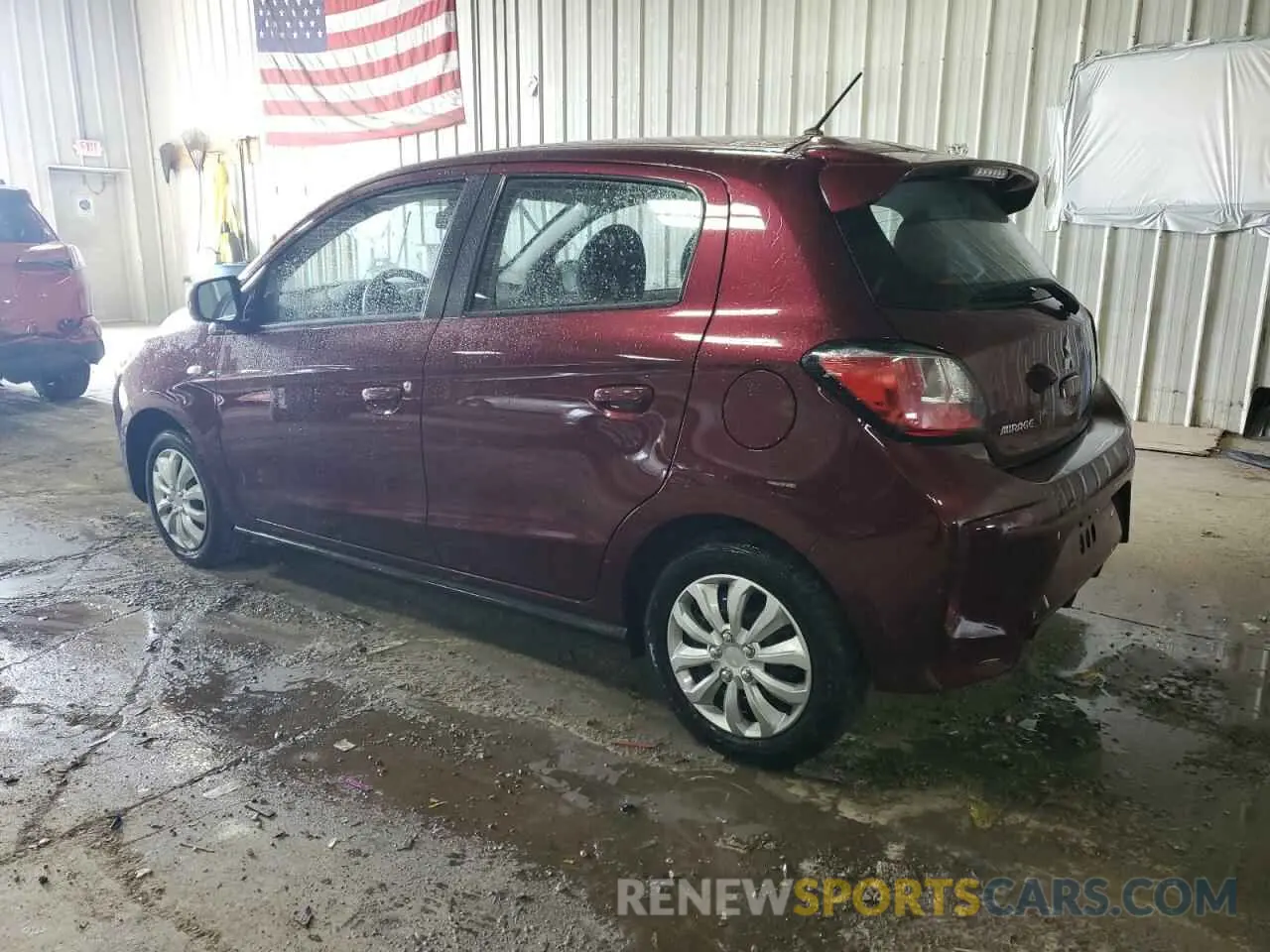 2 Фотография поврежденного автомобиля ML32AUHJ7RH010035 MITSUBISHI MIRAGE 2024