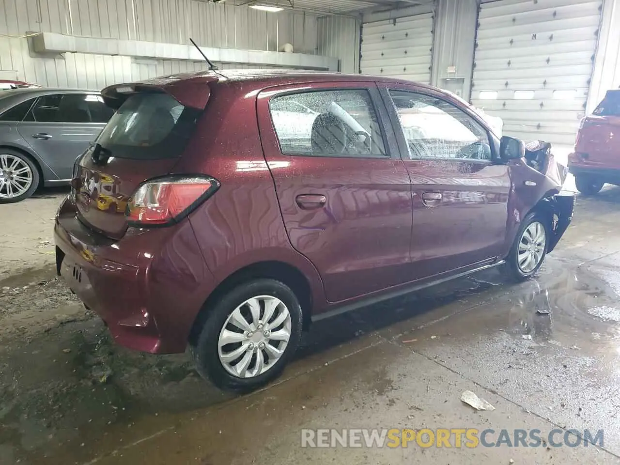 3 Фотография поврежденного автомобиля ML32AUHJ7RH010035 MITSUBISHI MIRAGE 2024