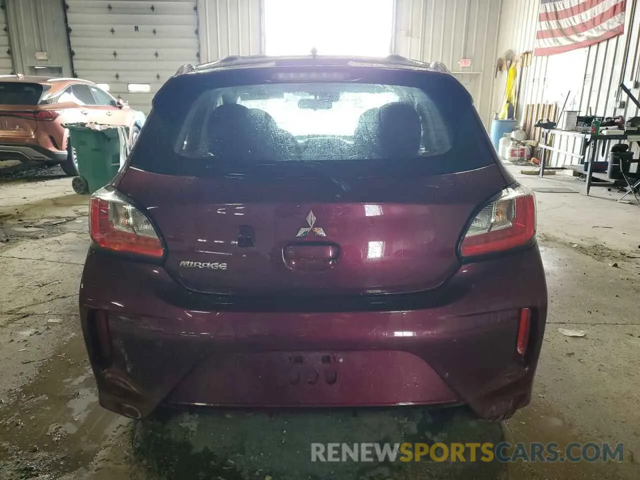 6 Фотография поврежденного автомобиля ML32AUHJ7RH010035 MITSUBISHI MIRAGE 2024