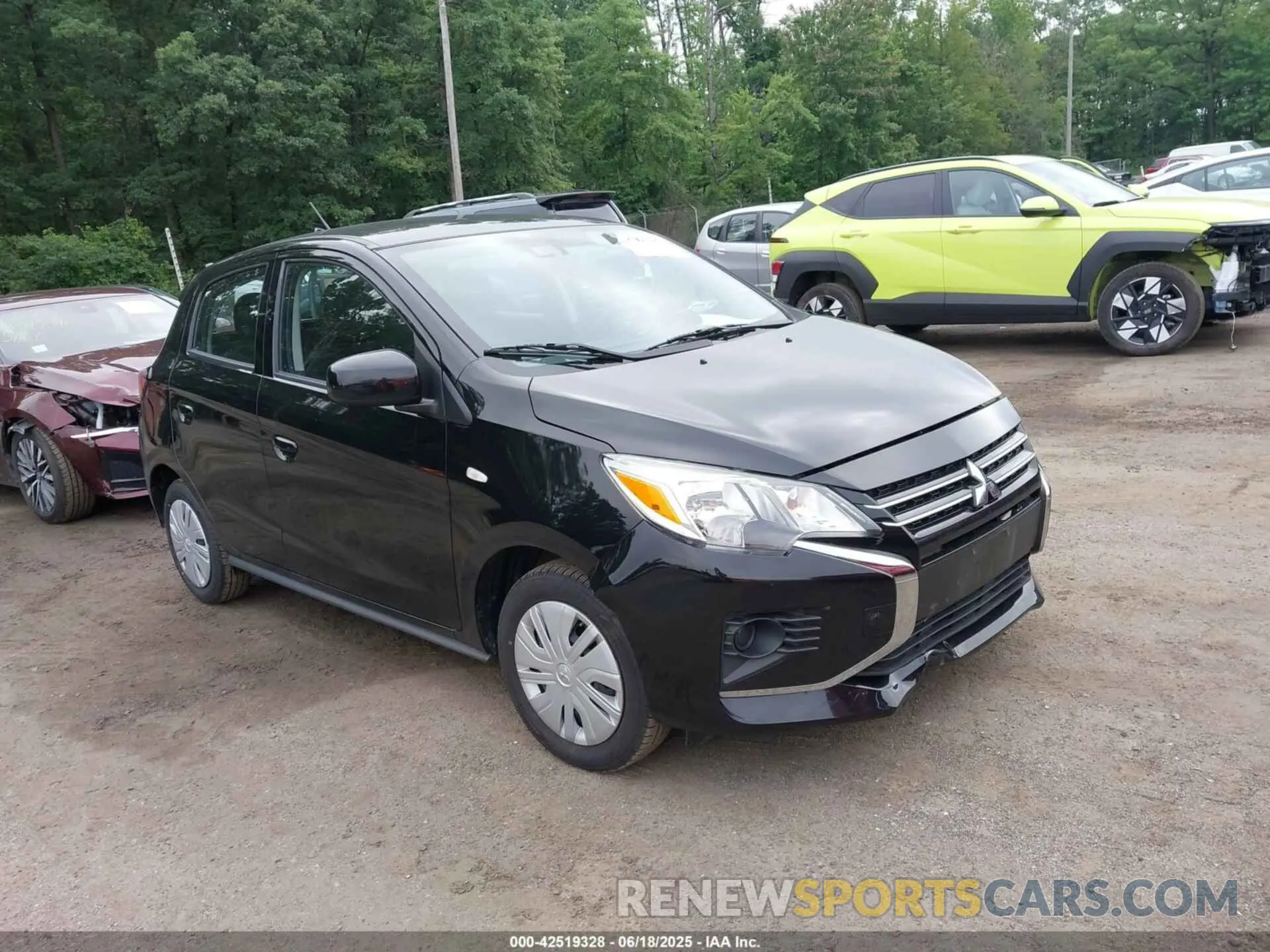 1 Фотография поврежденного автомобиля ML32AUHJ7RH019818 MITSUBISHI MIRAGE 2024