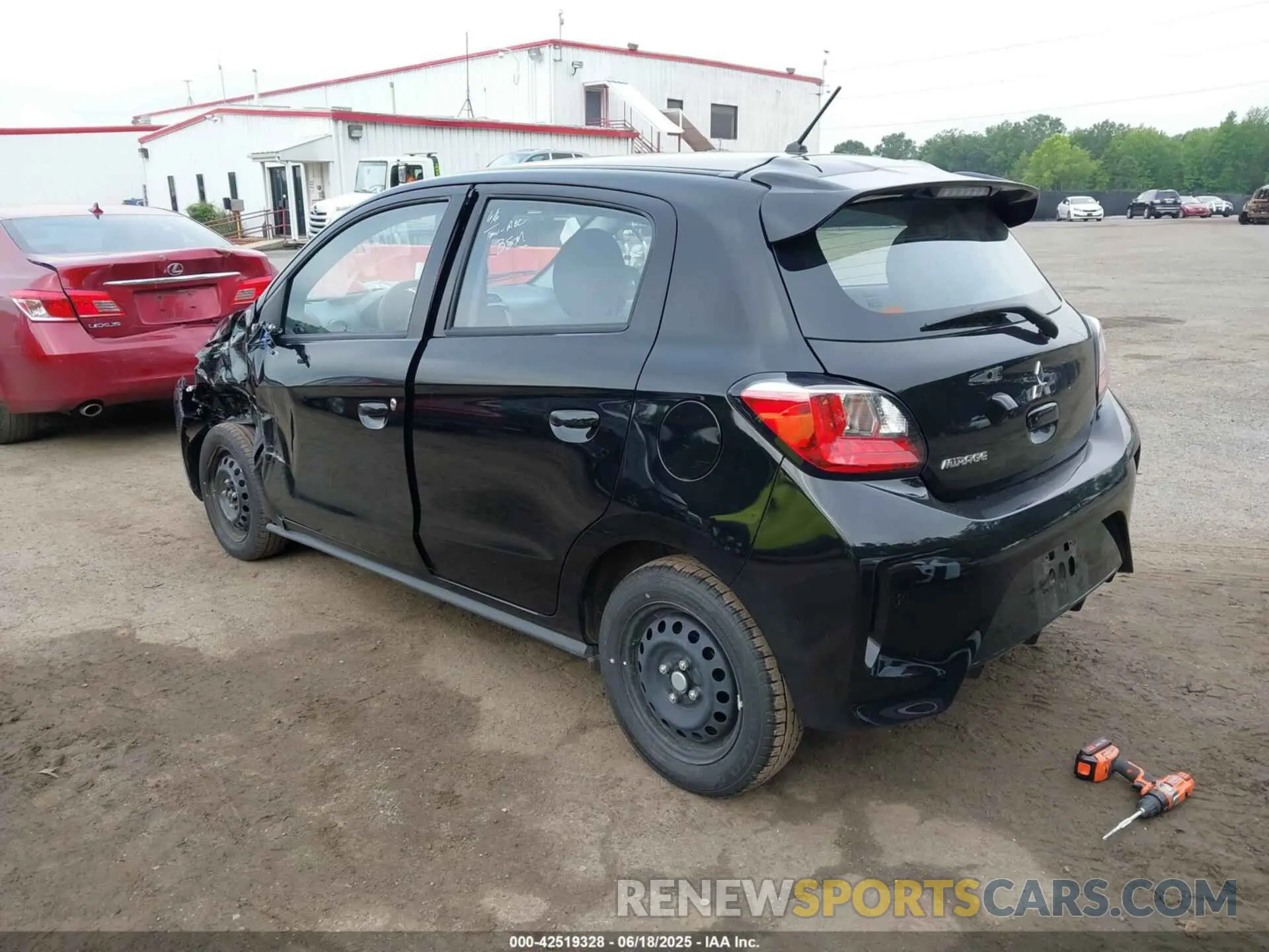 3 Фотография поврежденного автомобиля ML32AUHJ7RH019818 MITSUBISHI MIRAGE 2024
