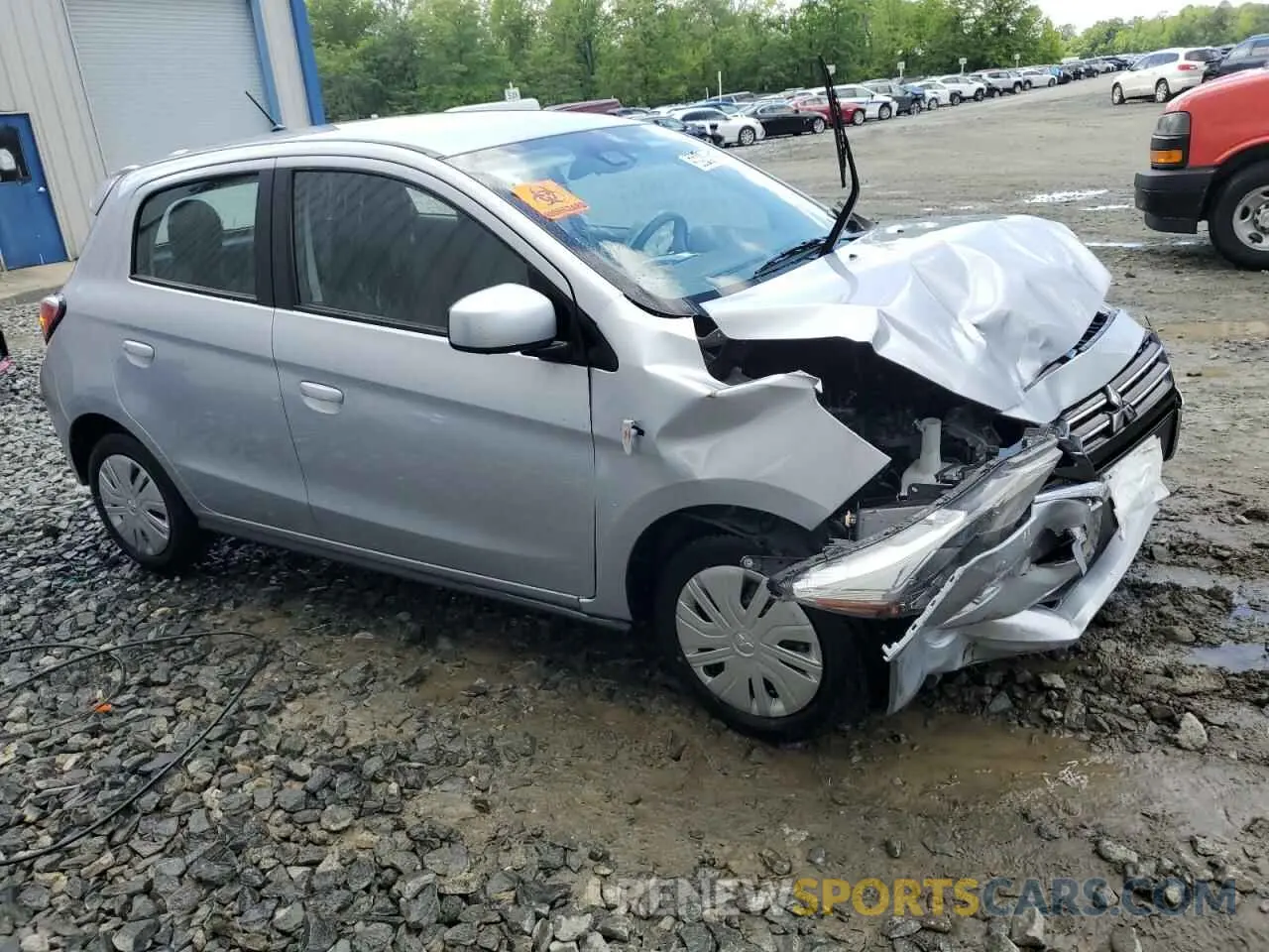 4 Photograph of a damaged car ML32AUHJ7RH031936 MITSUBISHI MIRAGE 2024